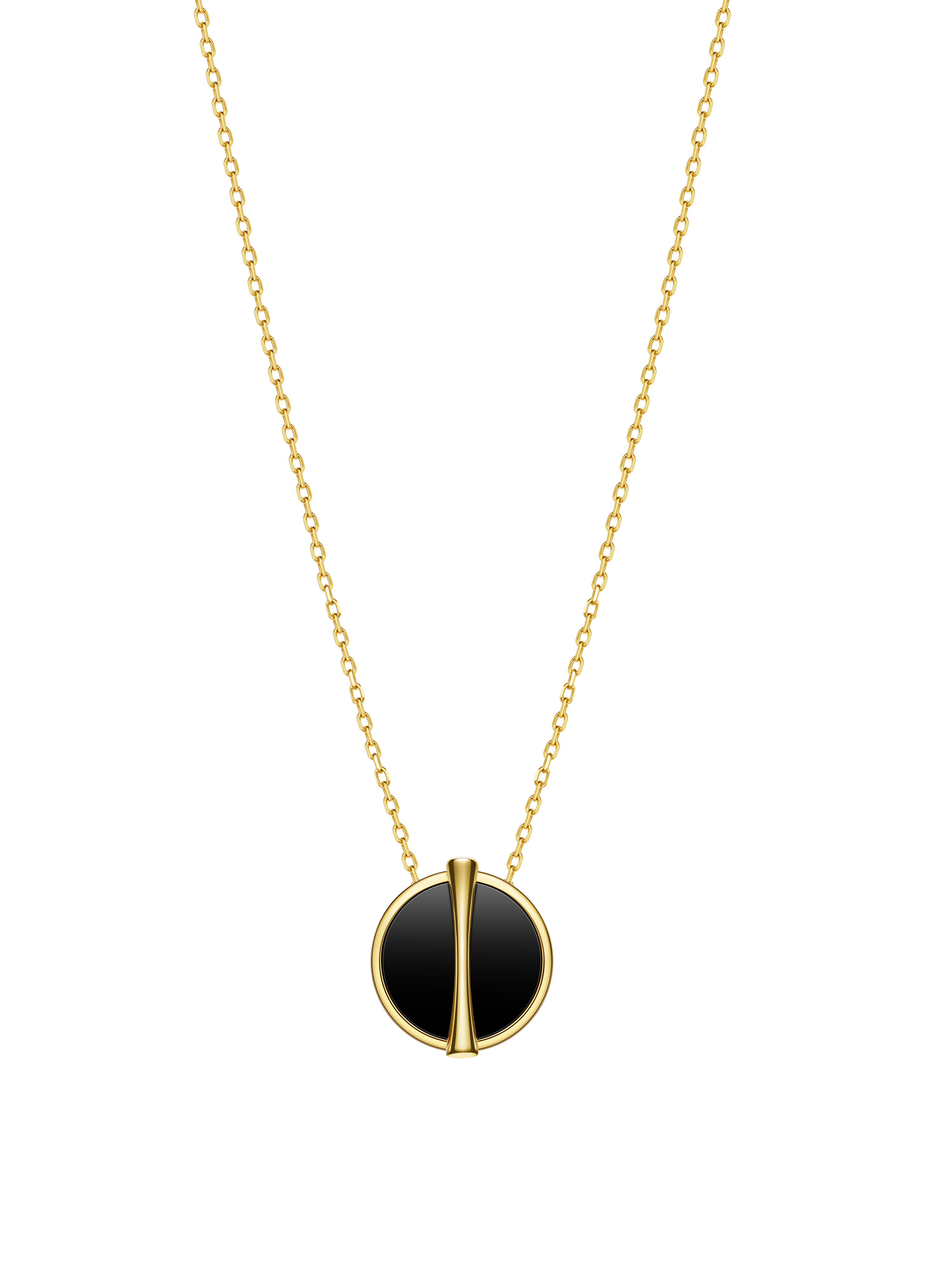 The Golden Ratio Necklace - Onyx