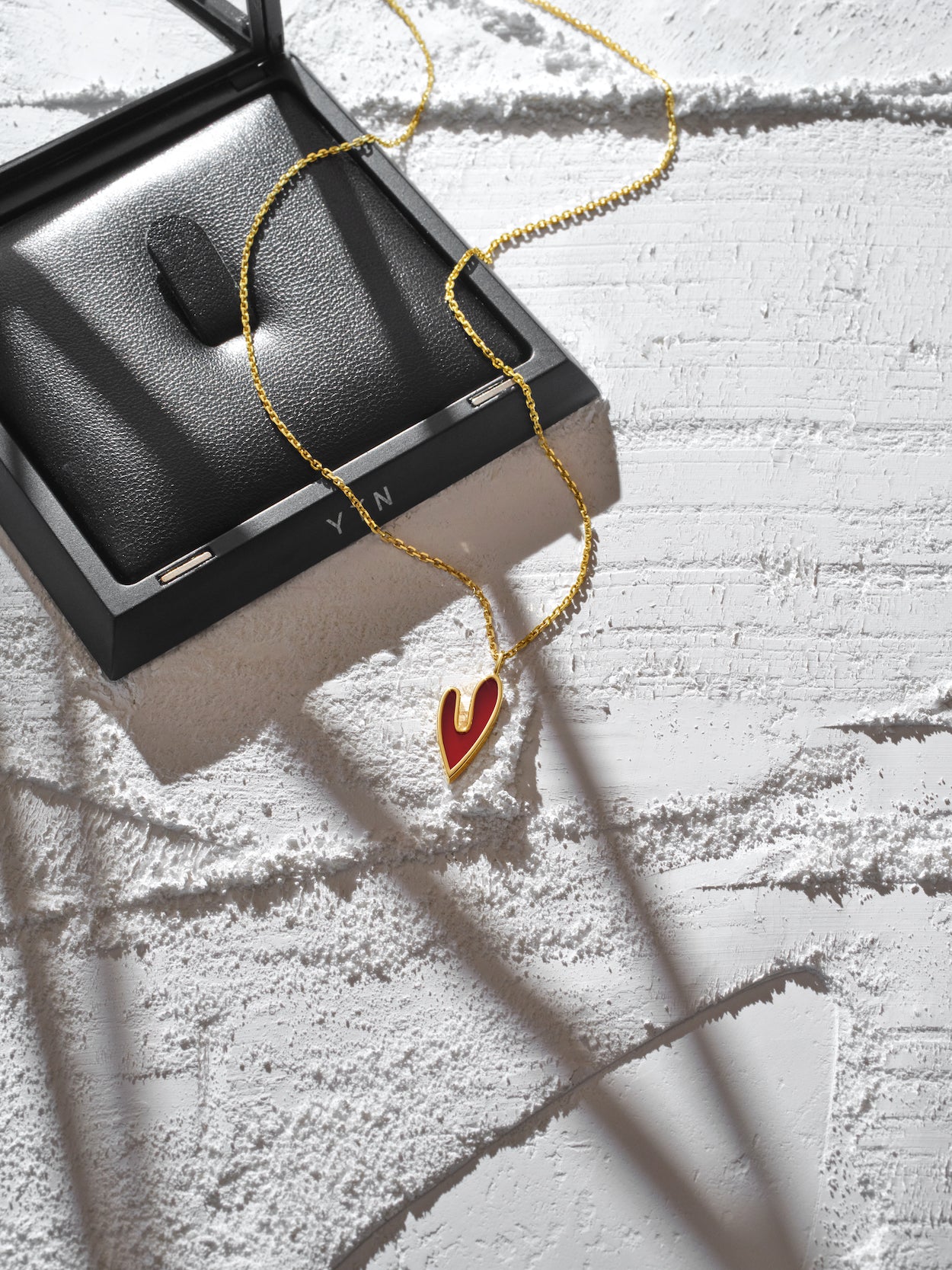 The Joy Carnelian Heart Pendant Necklace