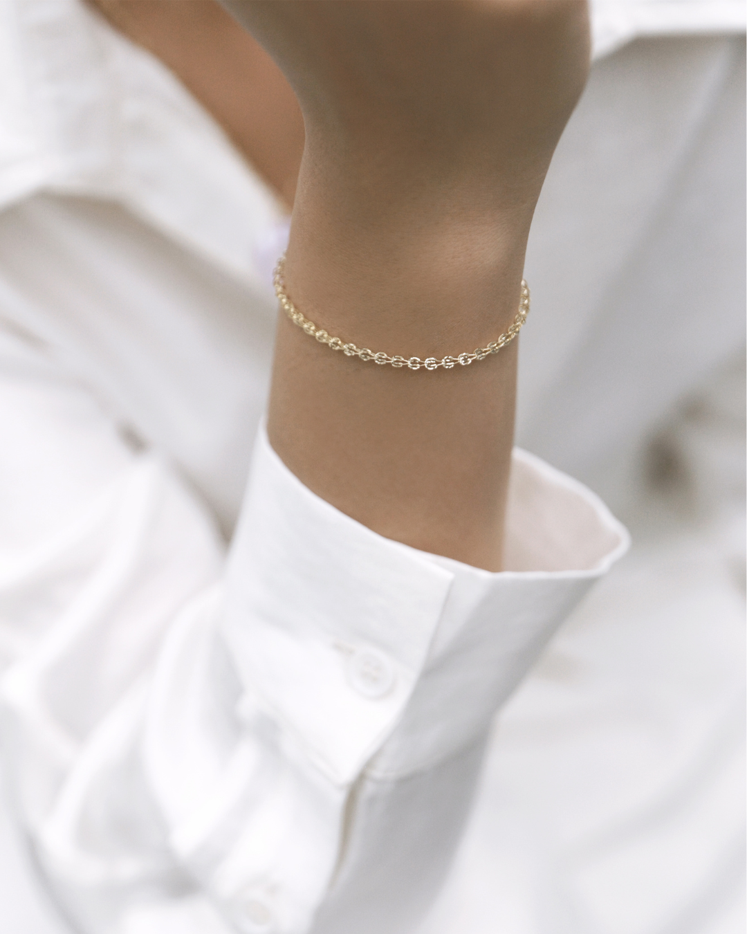 The Essentials Lantern Link Chain Bracelet