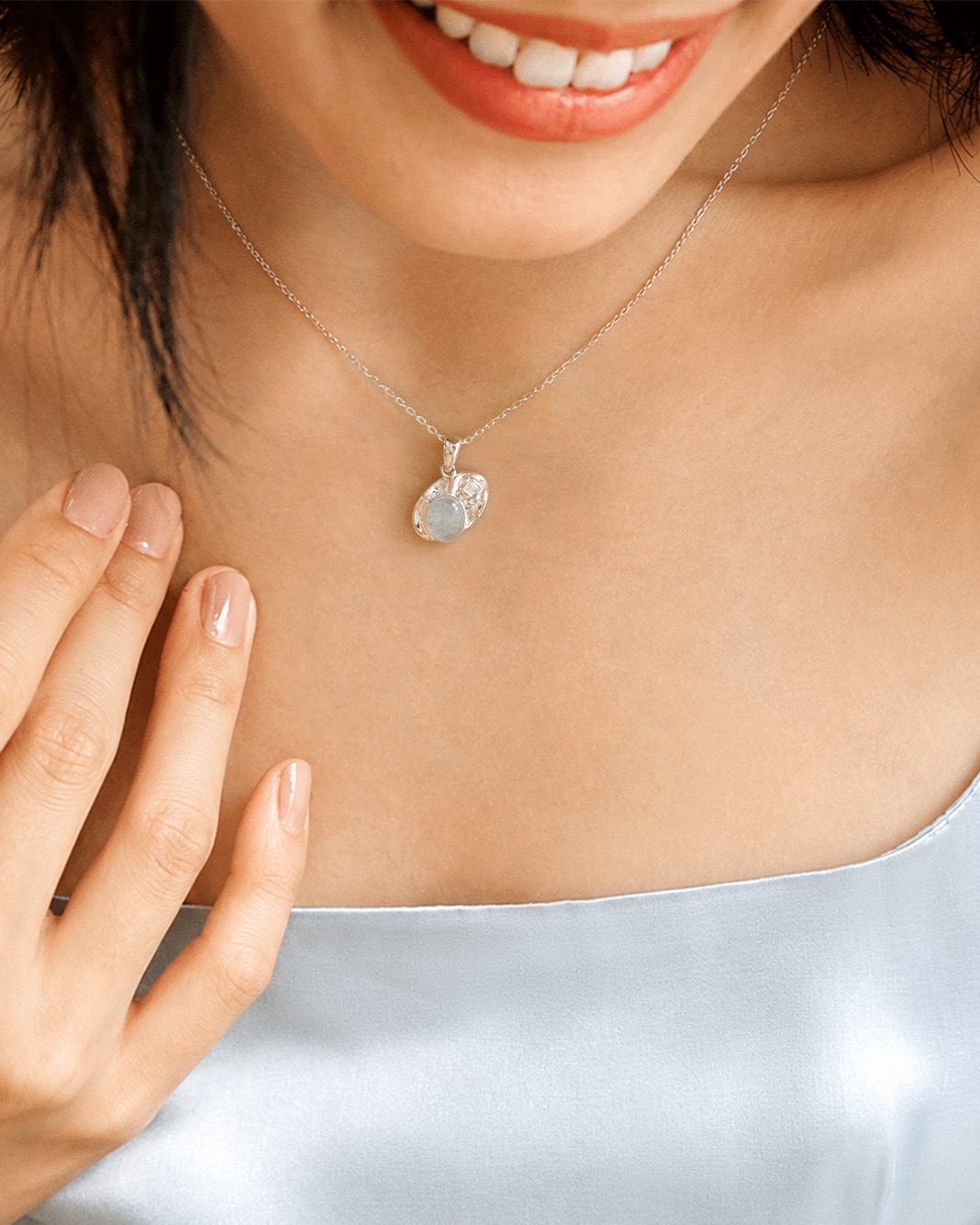 Mercury Light Pendant Necklace