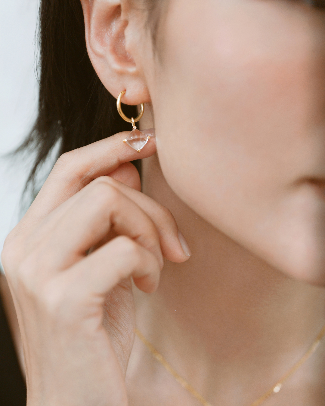 The Planet Hoop Earrings