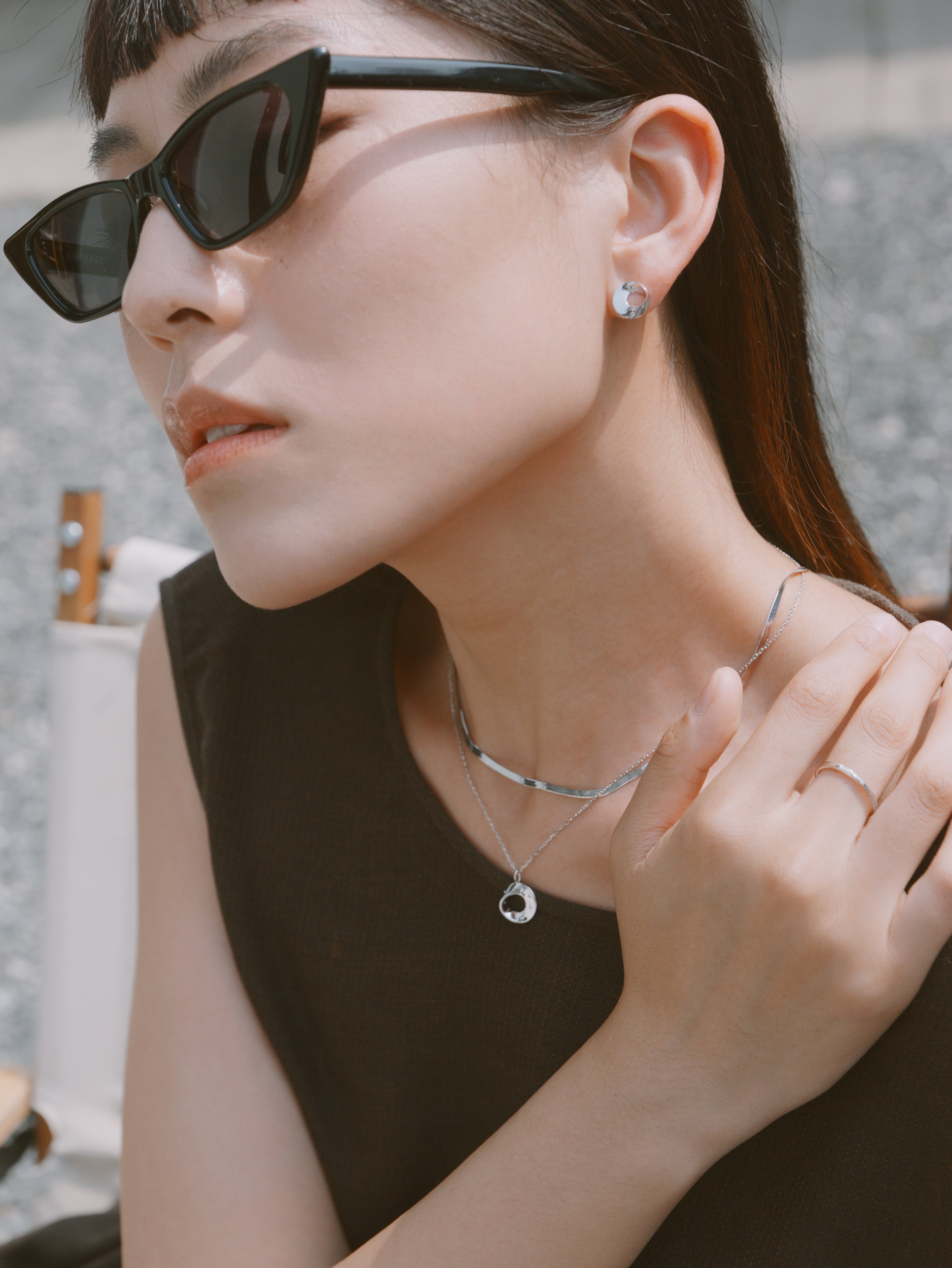 The Möbius Stardust Necklace - Sterling Silver