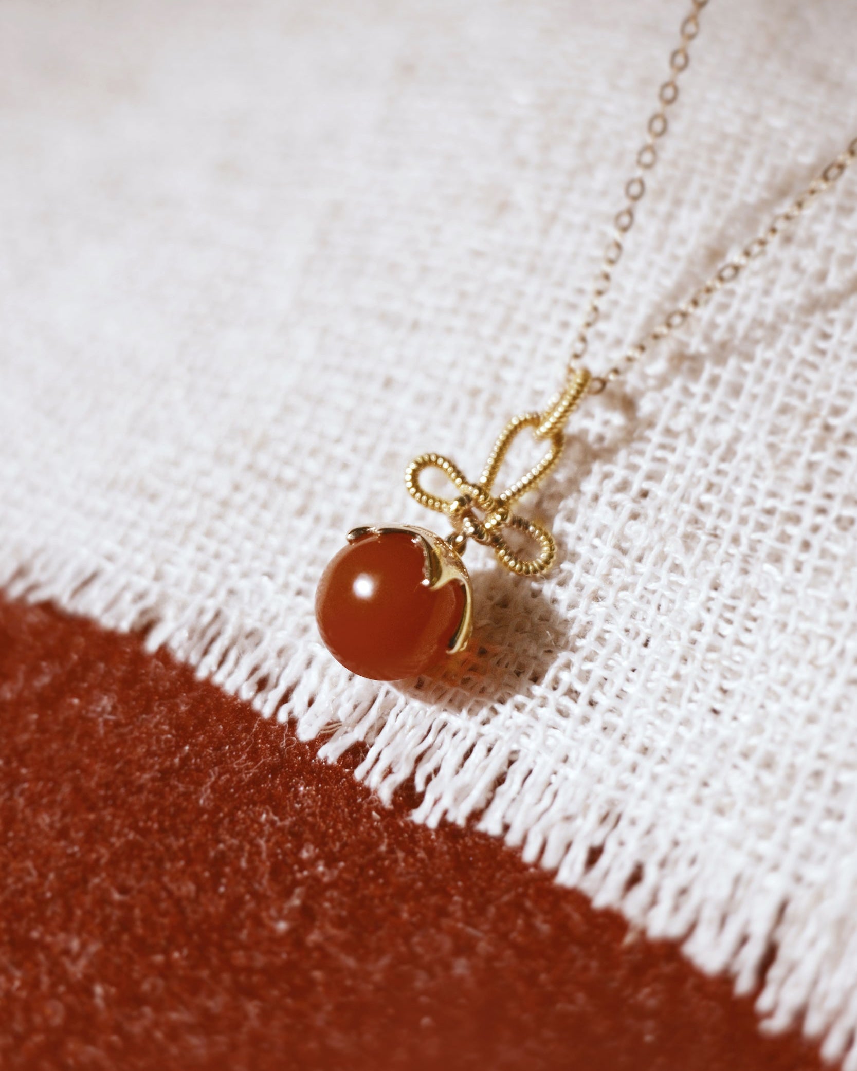Tanghulu Wan-Knot Pendant Necklace