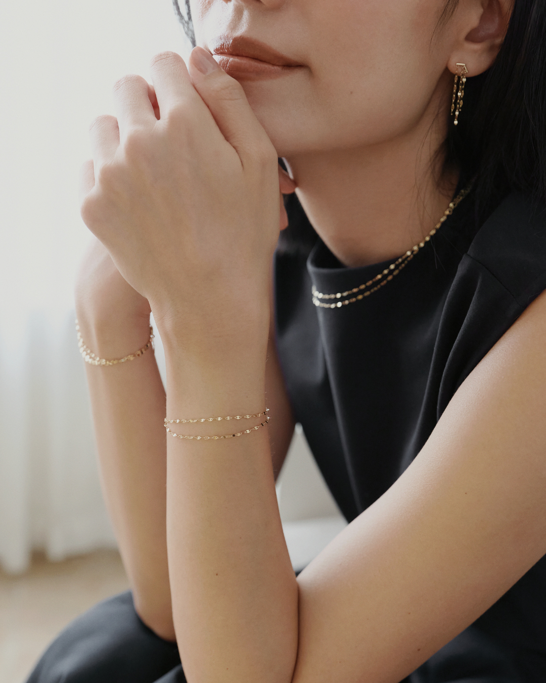 The Essentials Petal Chain Bracelet