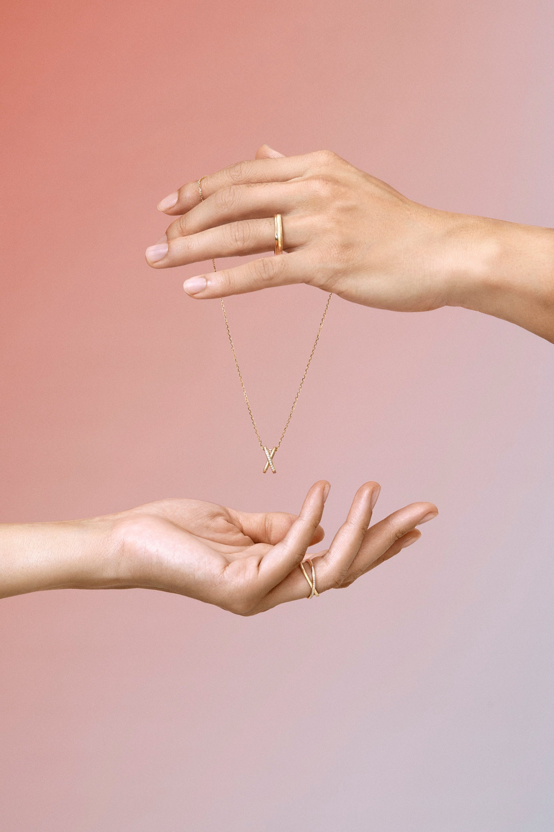 The Bond Diamond Connection Necklace