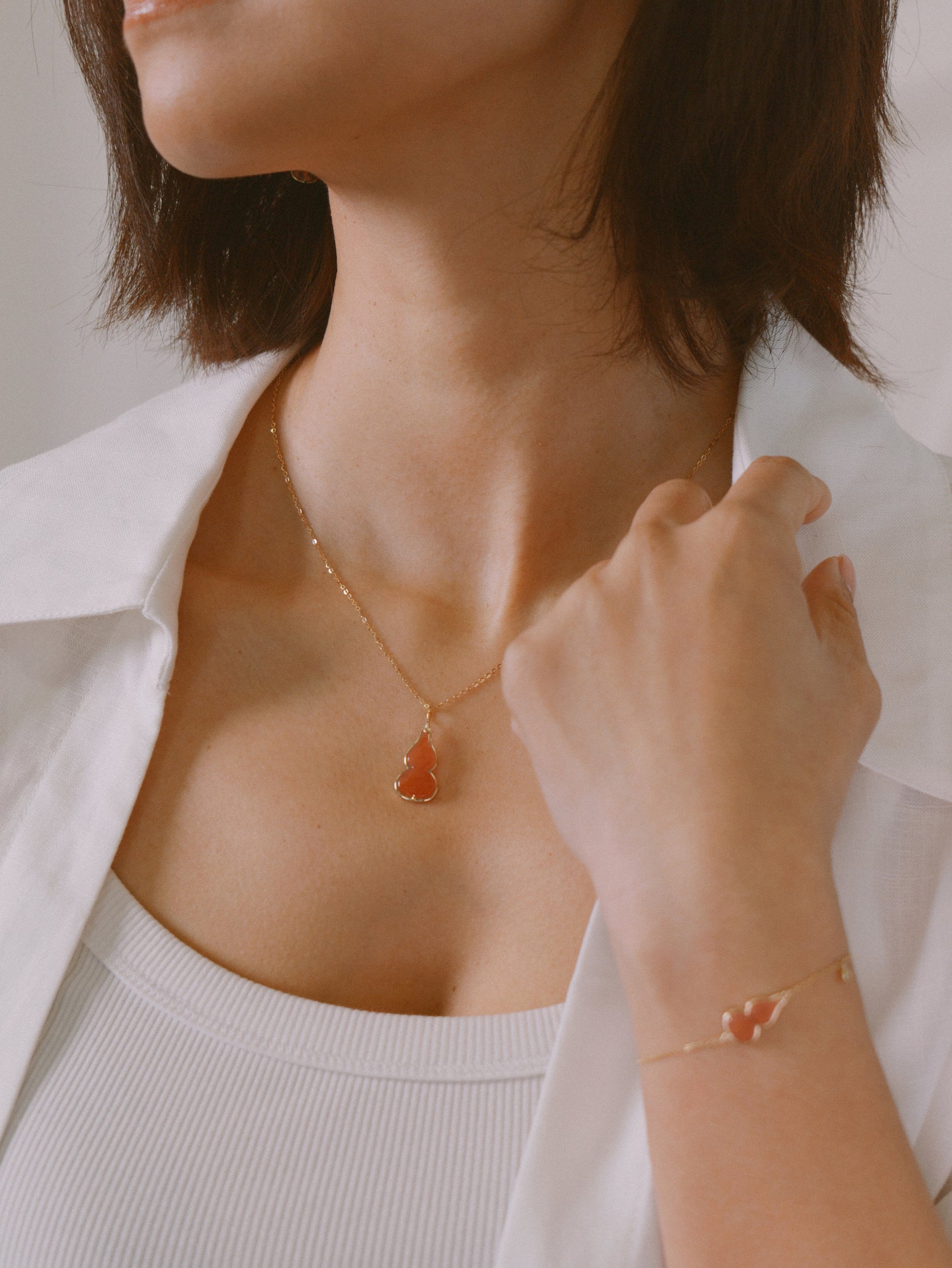 The Hulu Red Jade Bracelet