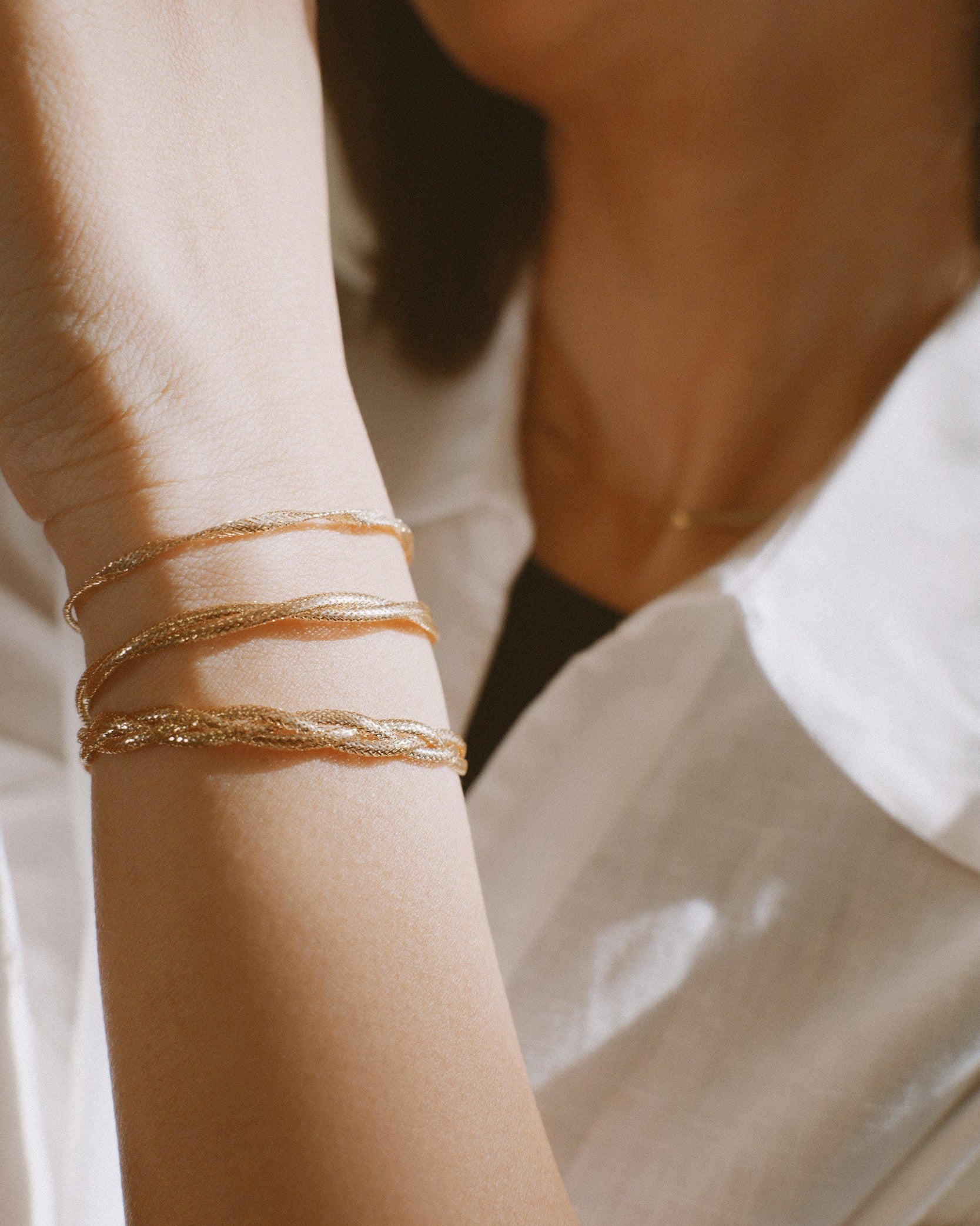 The Essentials Double Twist Braided Bracelet