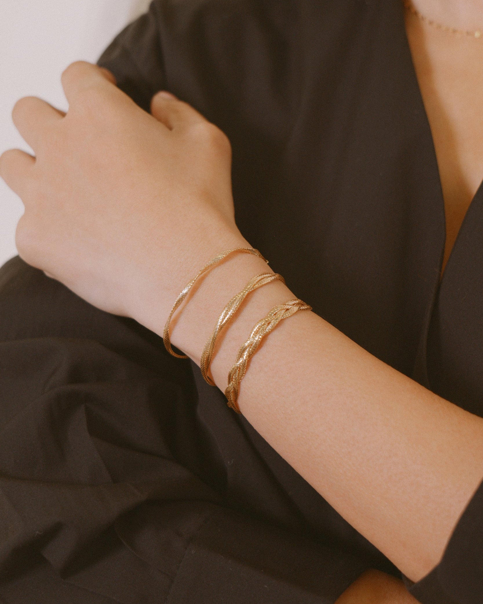 The Essentials Double Twist Braided Bracelet