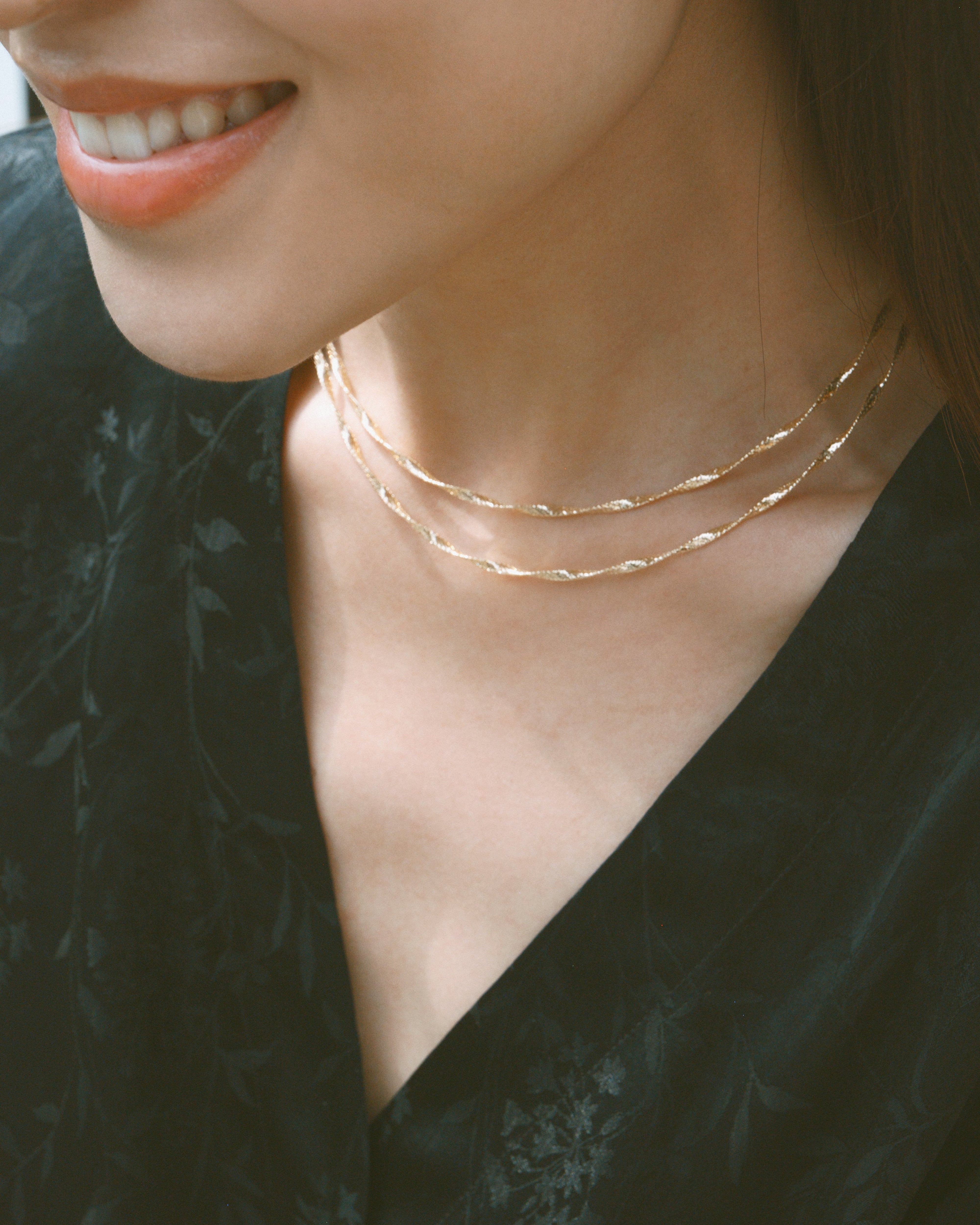 The Essentials Double Twist Braided Necklace