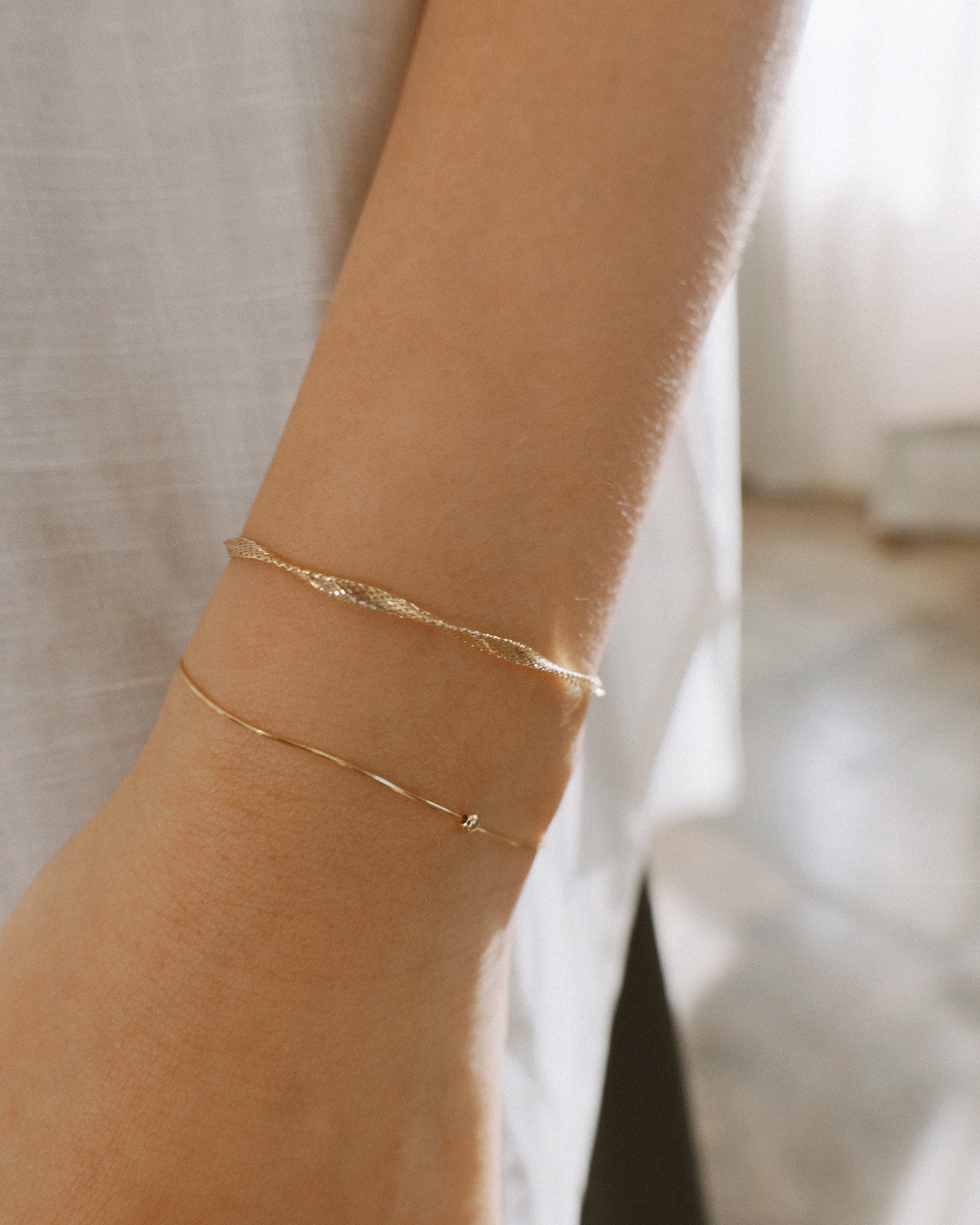 The Essentials Single Twist Braided Bracelet