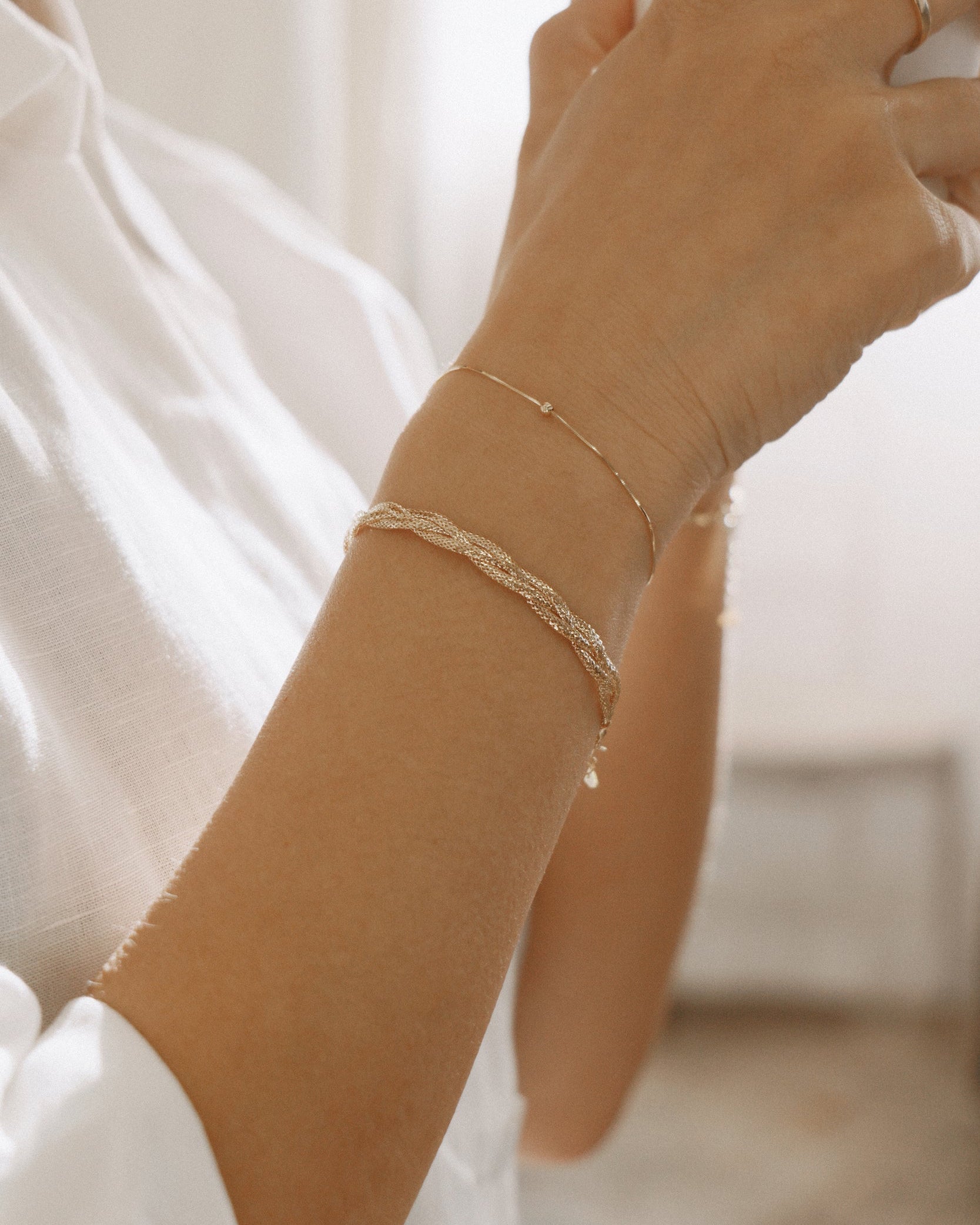 The Essentials Triple Twist Braided Bracelet