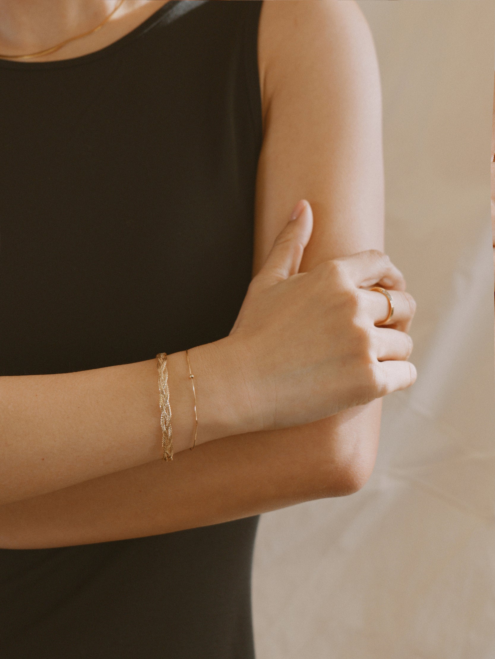 The Essentials Triple Twist Soft Bracelet