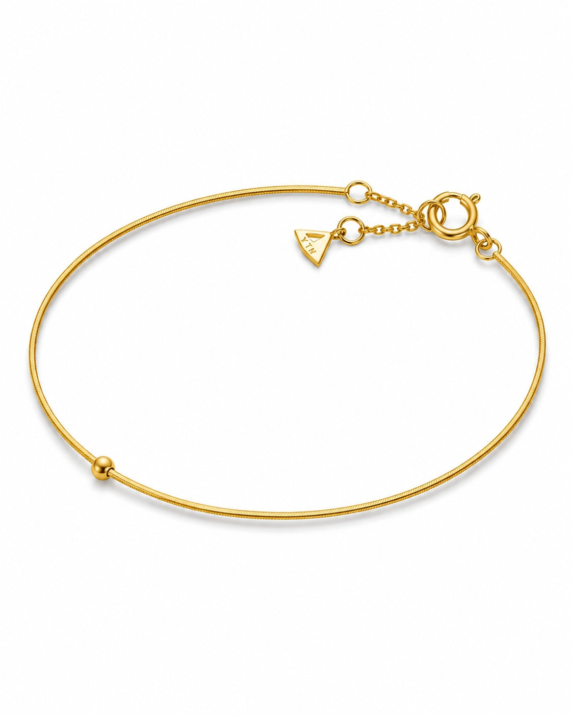 The Essentials Ultra Thin Herringbone Bracelet