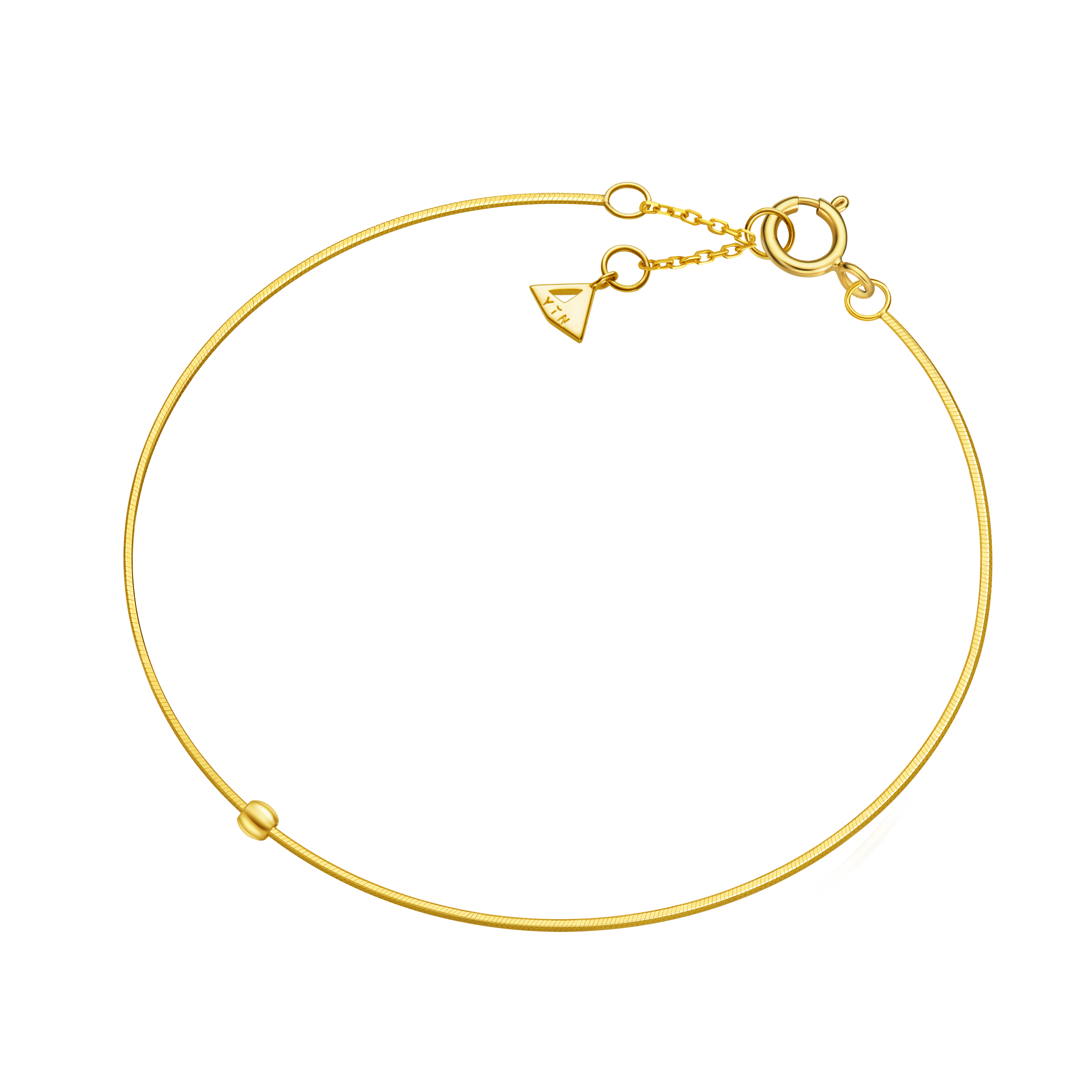 The Essentials Ultra Thin Herringbone Bracelet