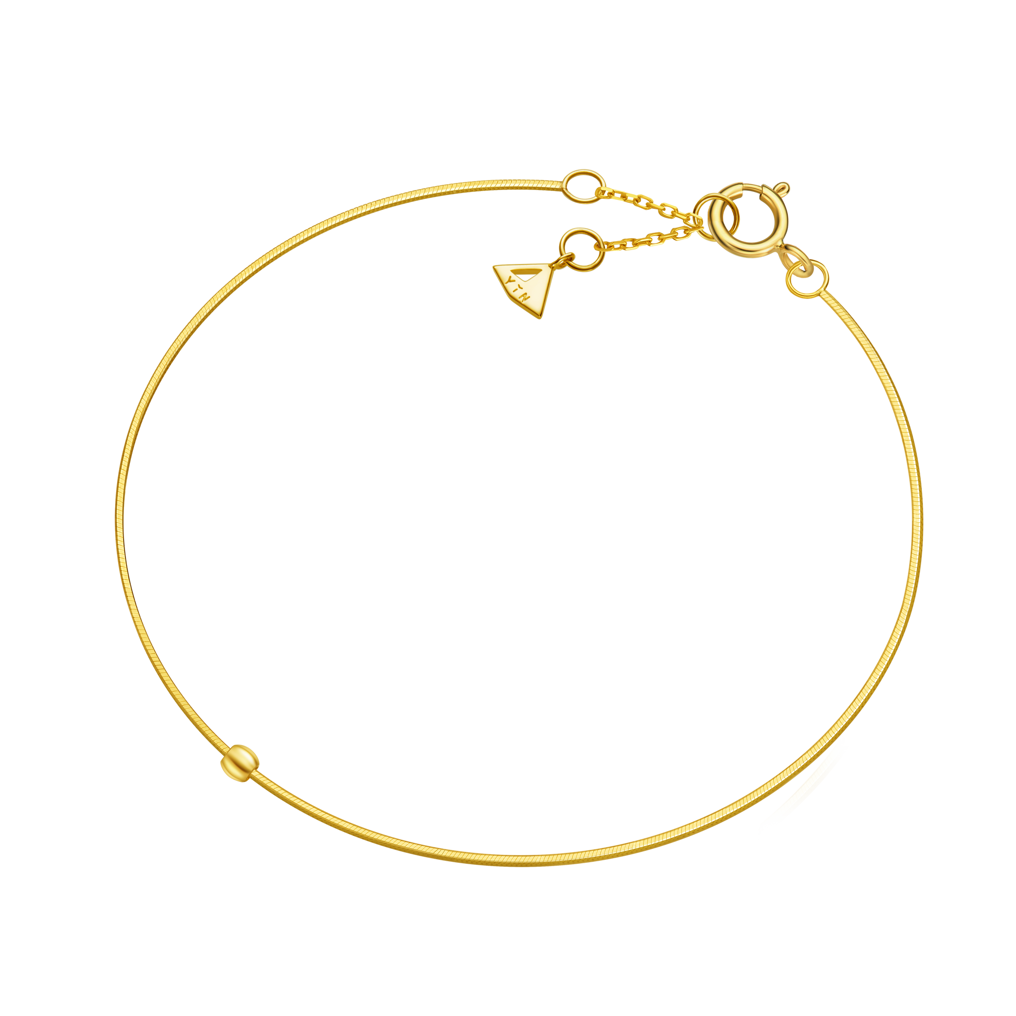 The Essentials Ultra Thin Herringbone Bracelet