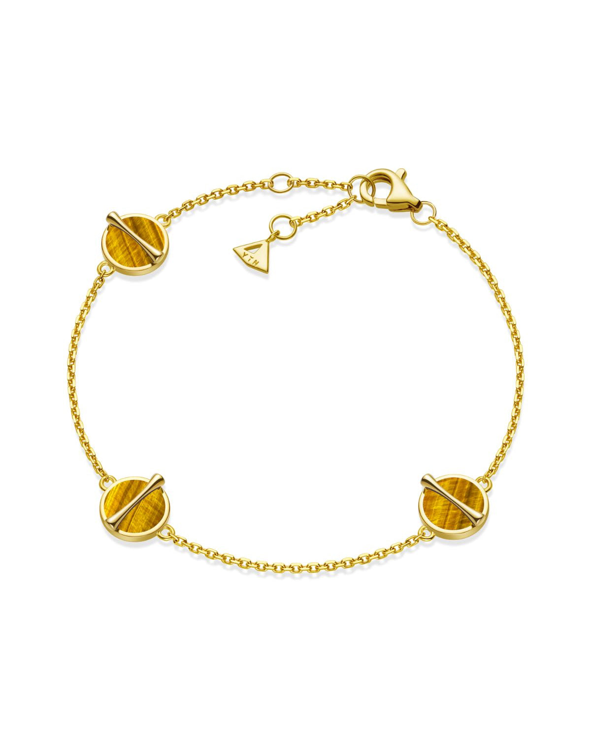 The Golden Ratio 3-motif Bracelet - Carnelian