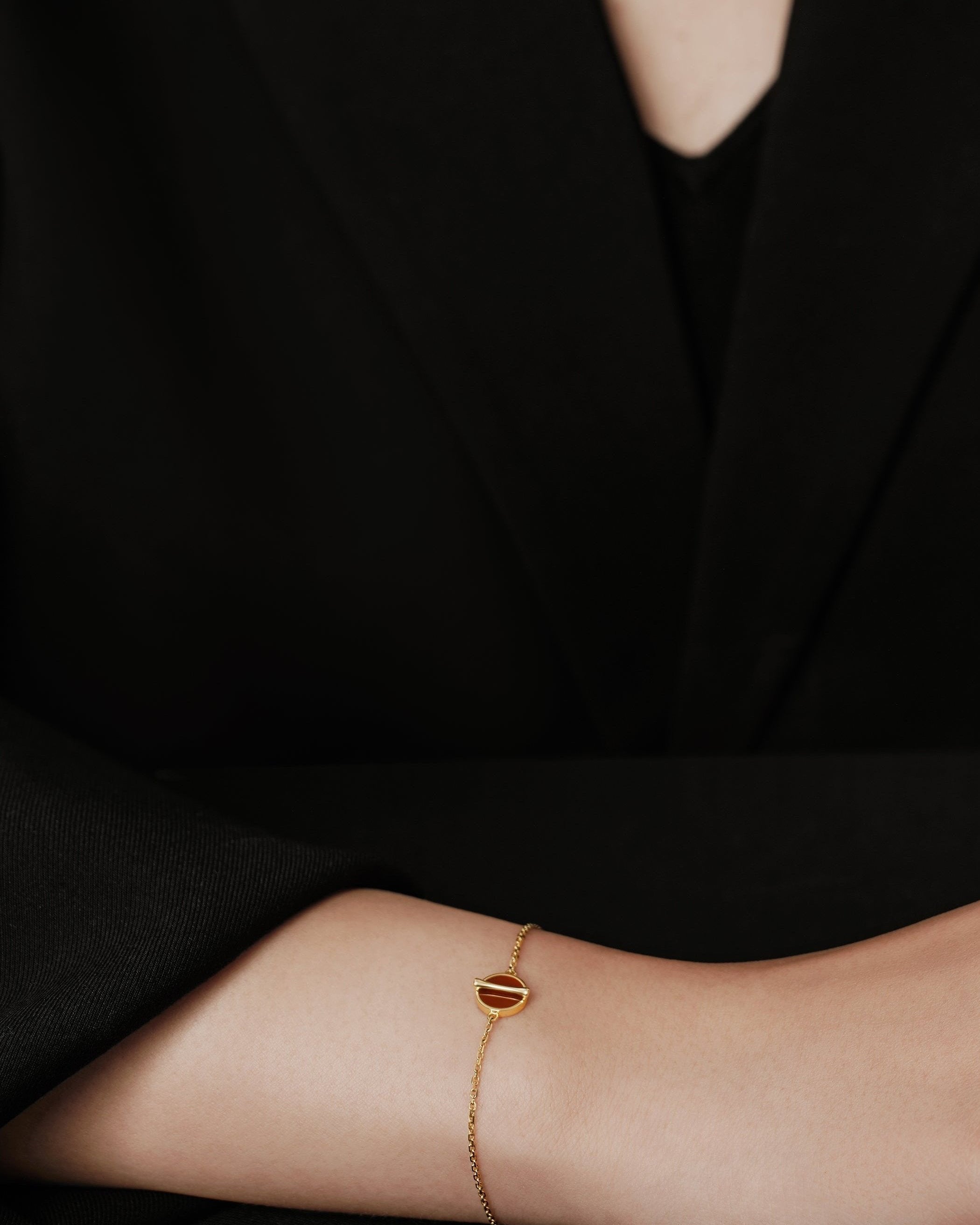 The Golden Ratio Bracelet - Carnelian