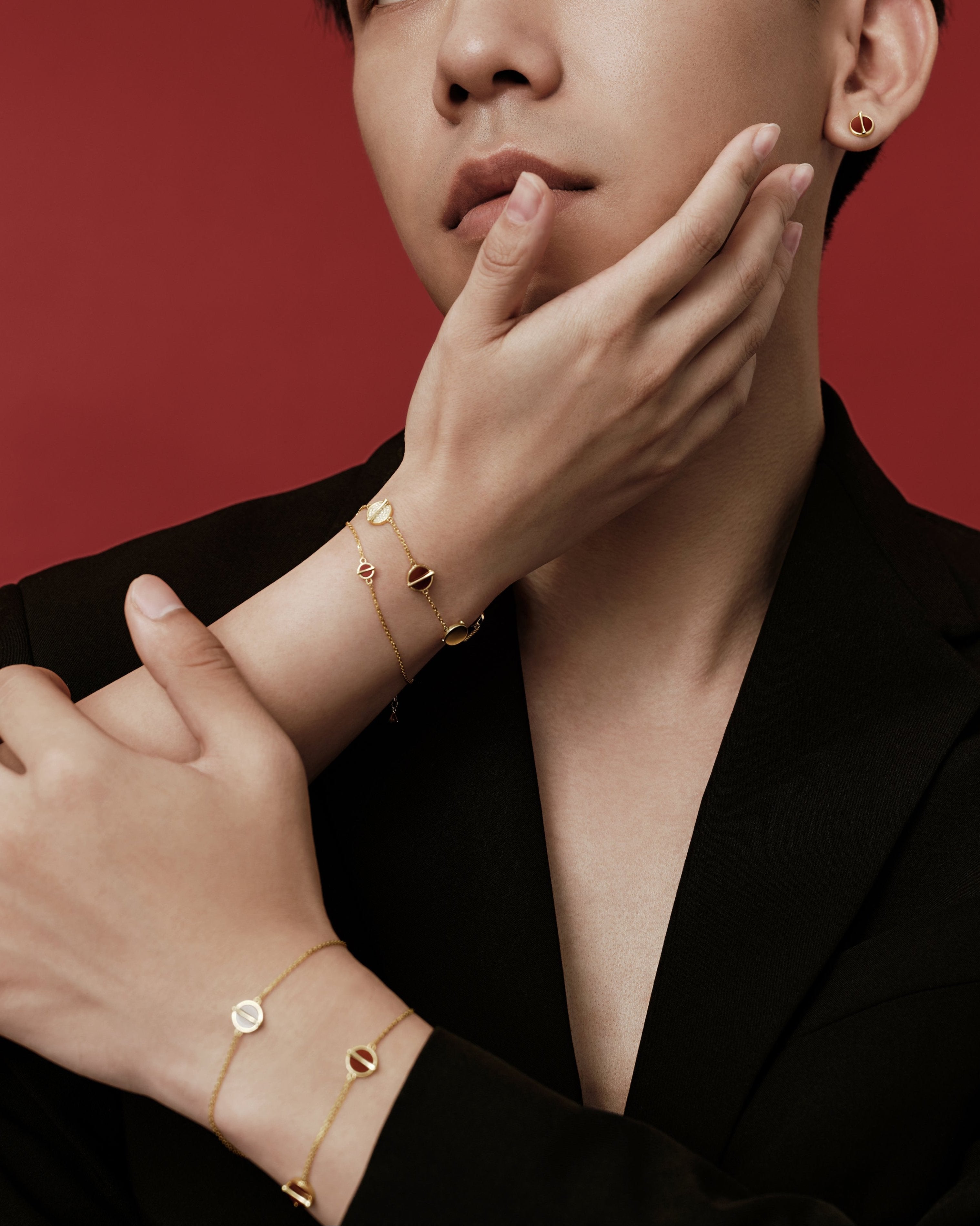 The Golden Ratio Bracelet - Carnelian