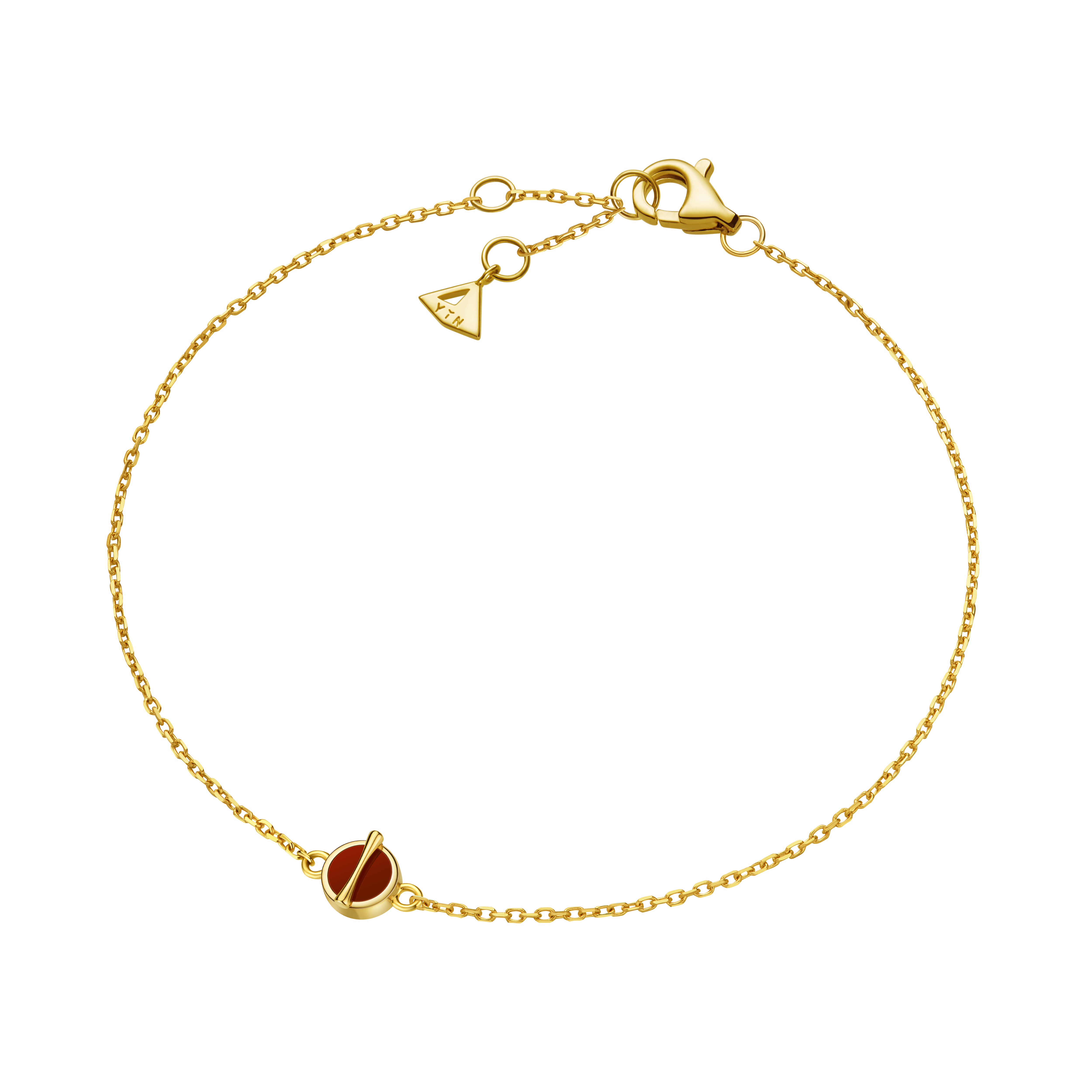 The Golden Ratio Mini Bean Bracelet - 18K Solid Gold - YIN Fine Jewelry - Chinese Modern Gold Jewelry