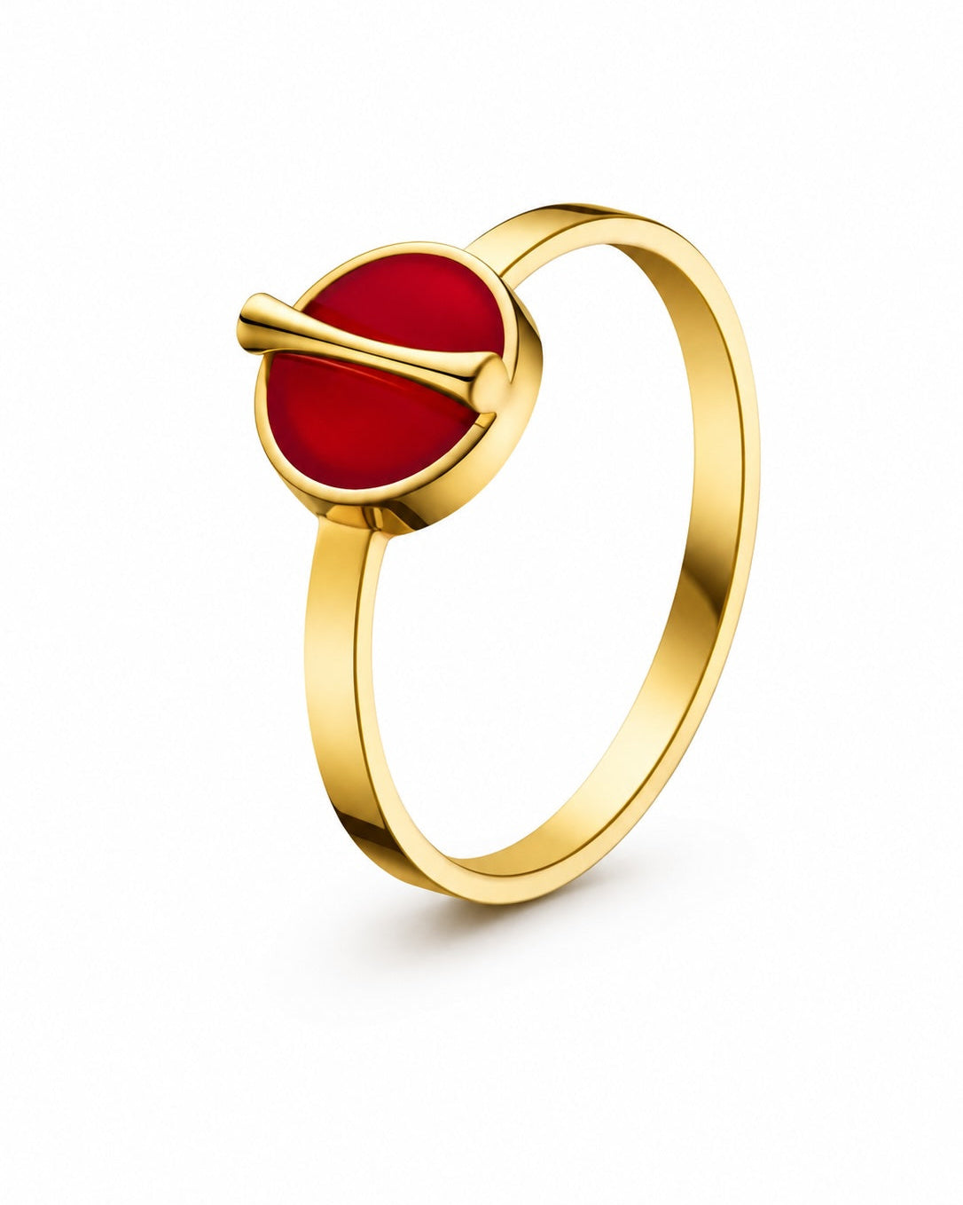 The Golden Ratio Ring - Onyx