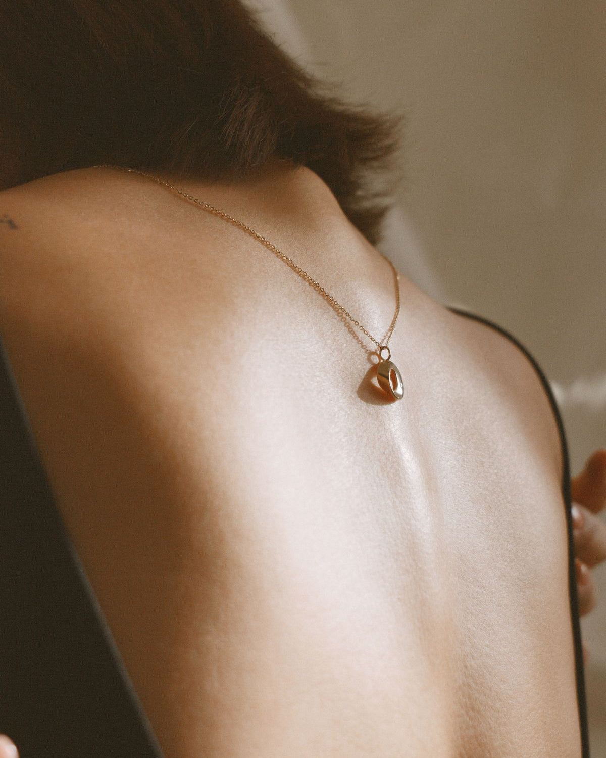 The Möbius Stardust Diamond Pendant Necklace