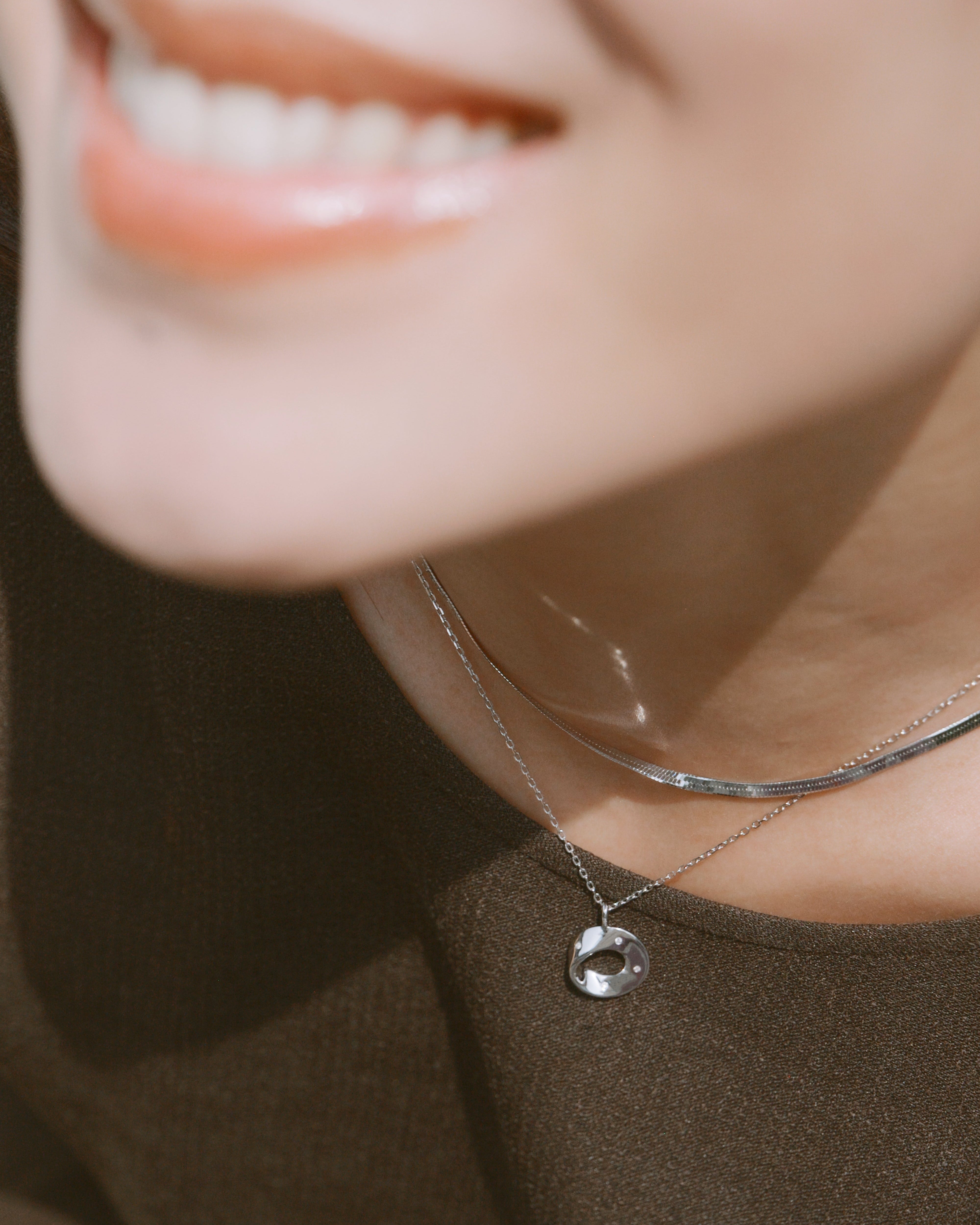 The Möbius Stardust Necklace - Sterling Silver