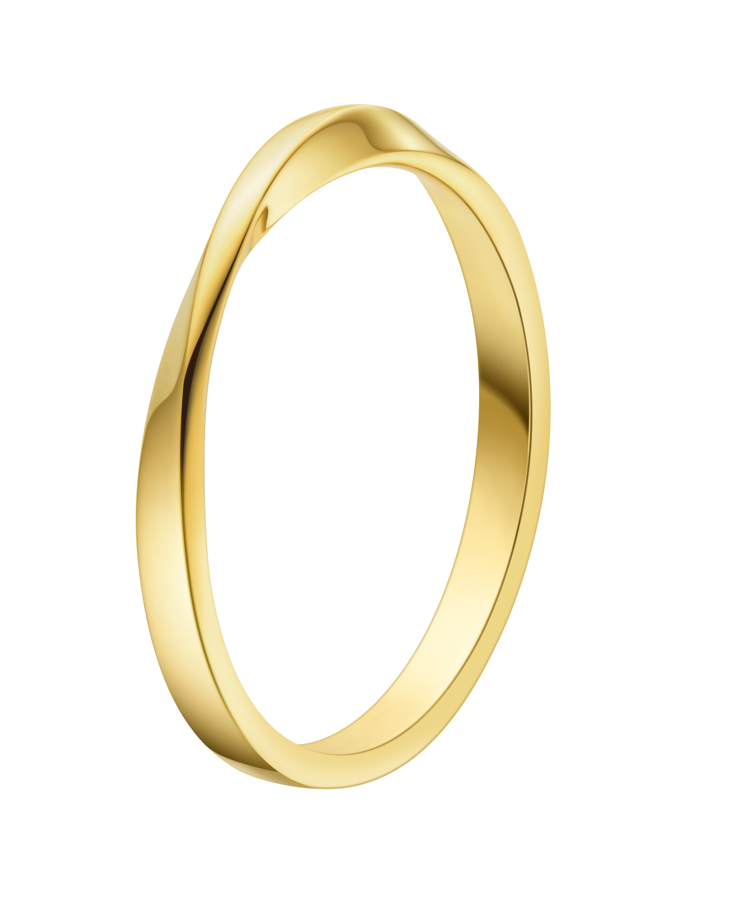 The Möbius Strip Ring - 18K Solid Gold - YIN Fine Jewelry - Chinese Modern Gold Jewelry