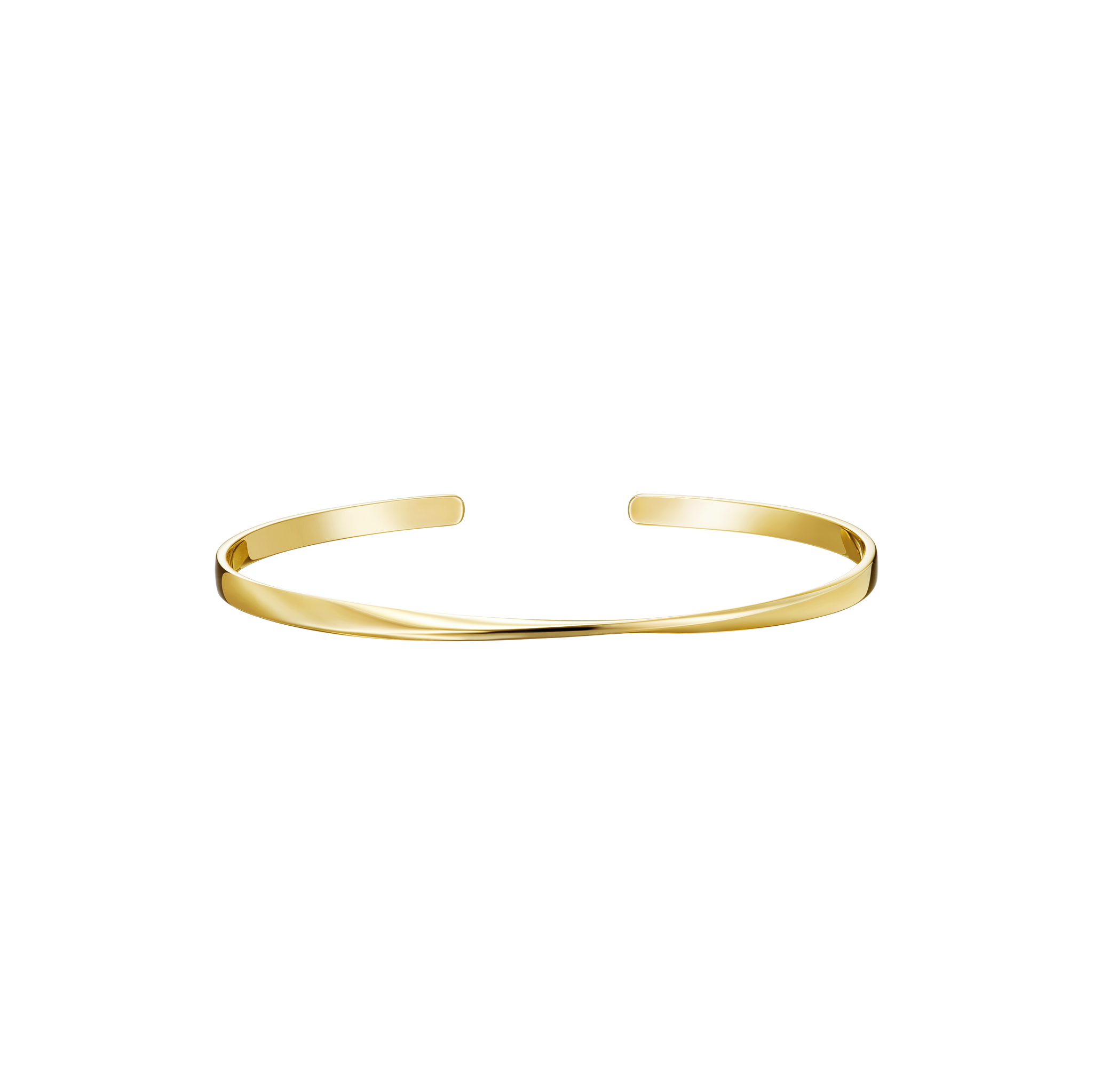 The Möbius Open Cuff Bangle