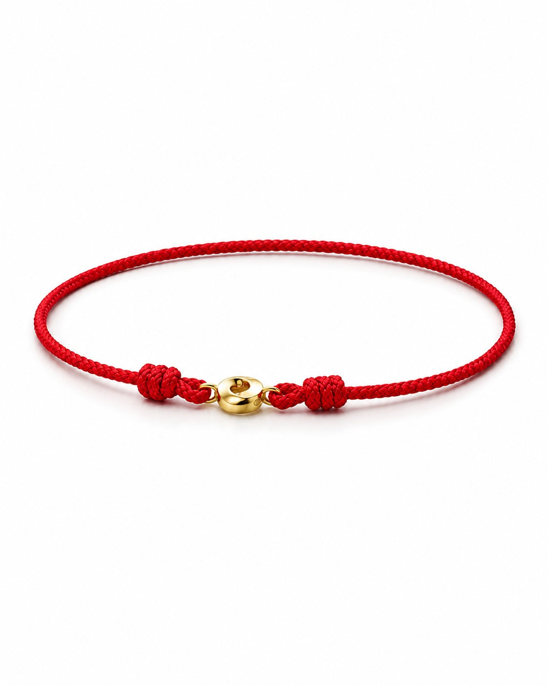The Möbius Adjustable Red String Bracelet