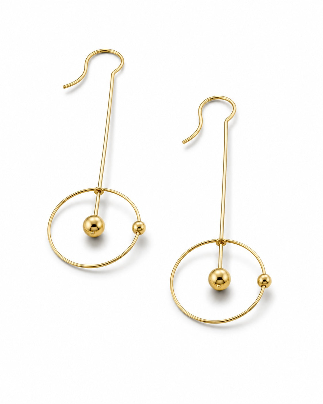 The Moon Drop Earrings