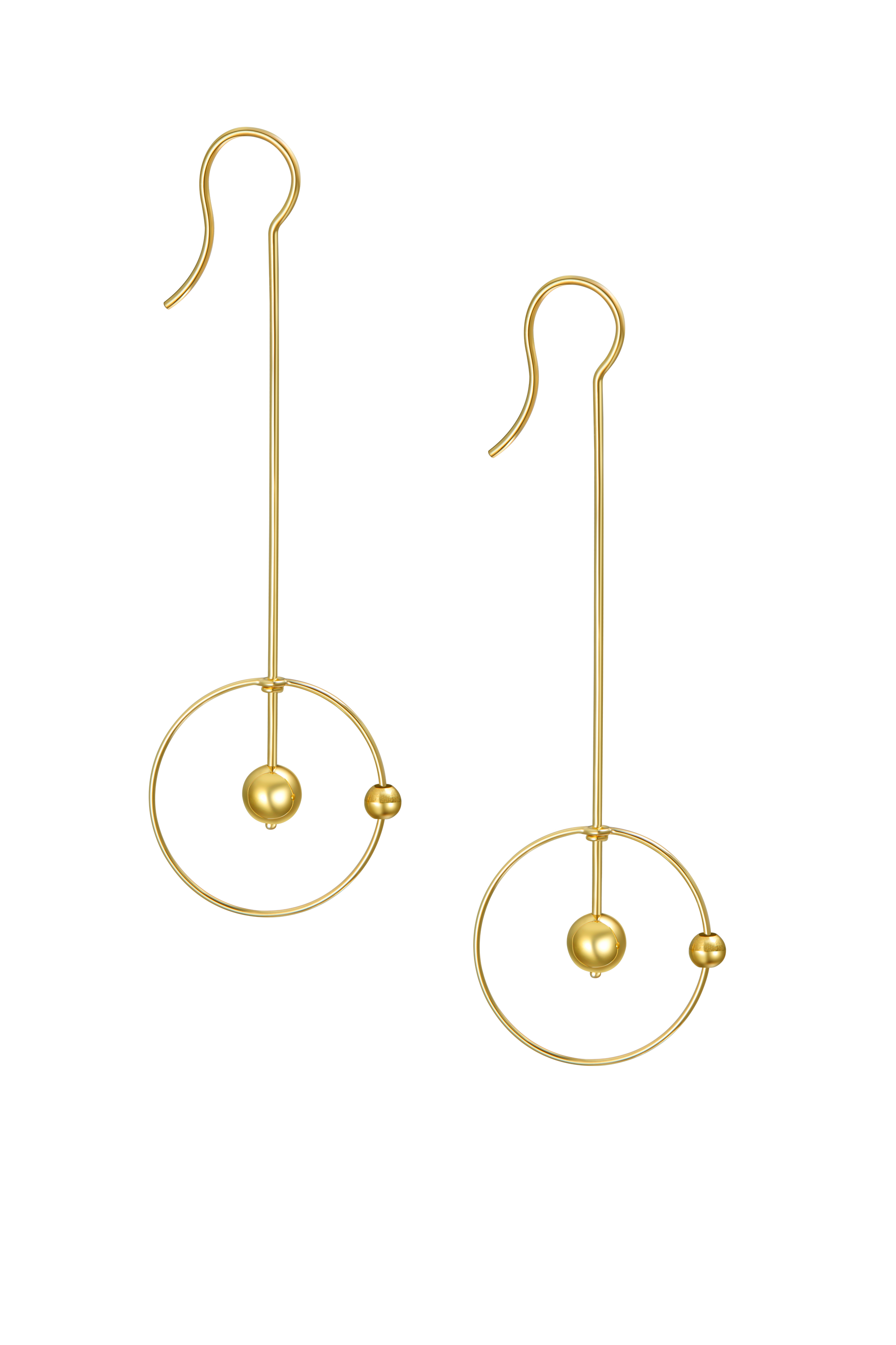 The Moon Drop Earrings