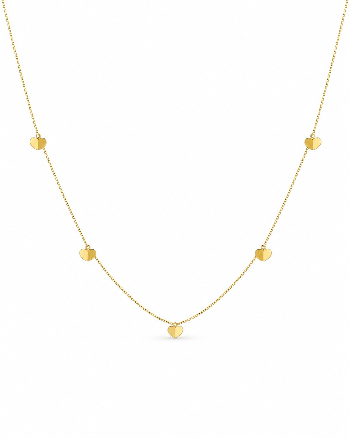 The Paper Heart Station Necklace