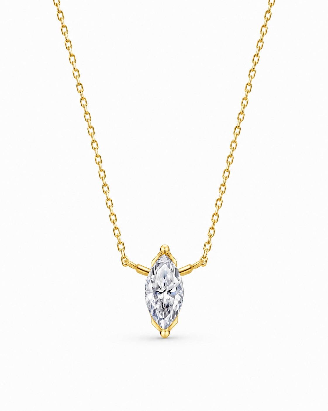 The Radiance Marquise Diamond Necklace