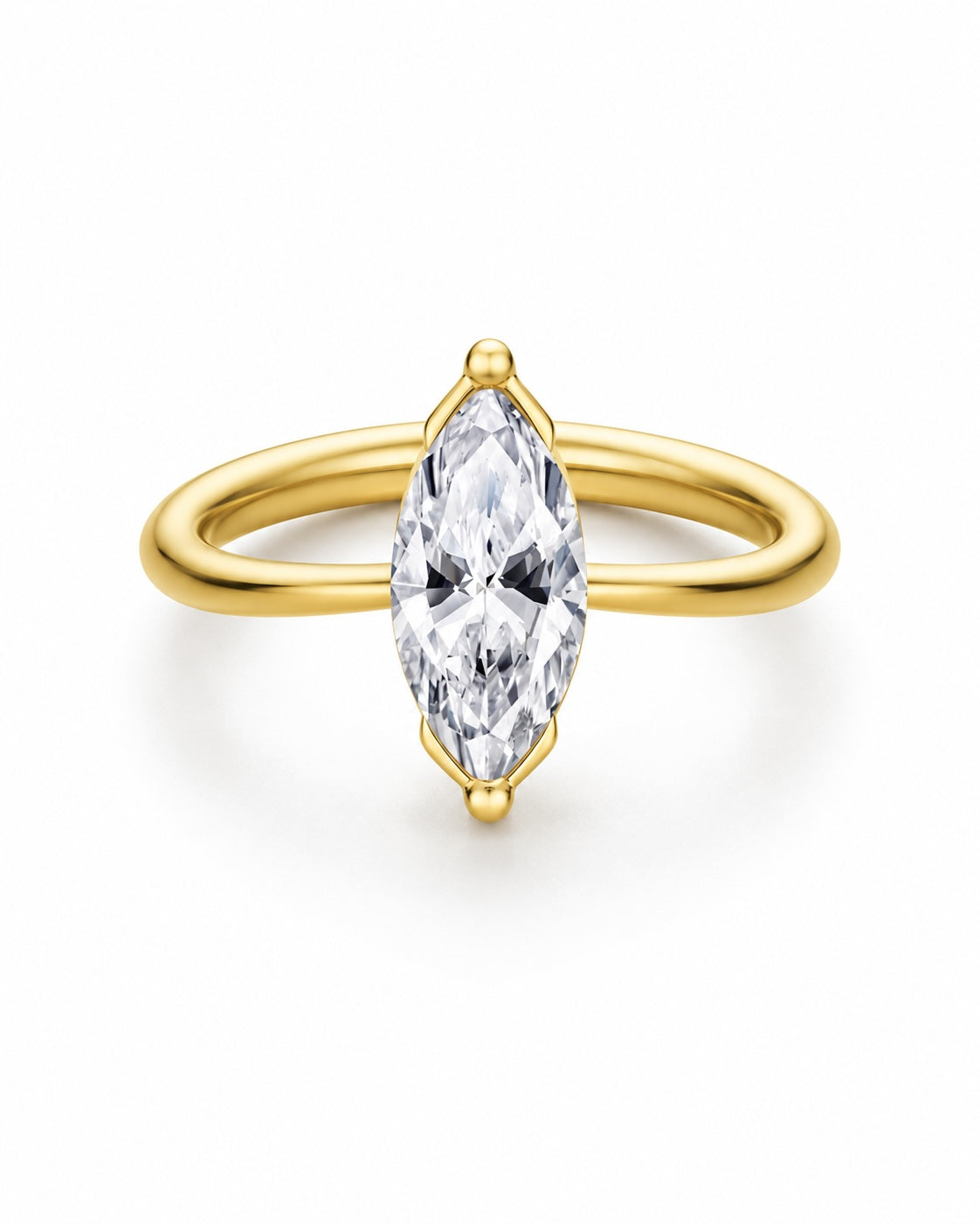 The Radiance Marquise Diamond Ring