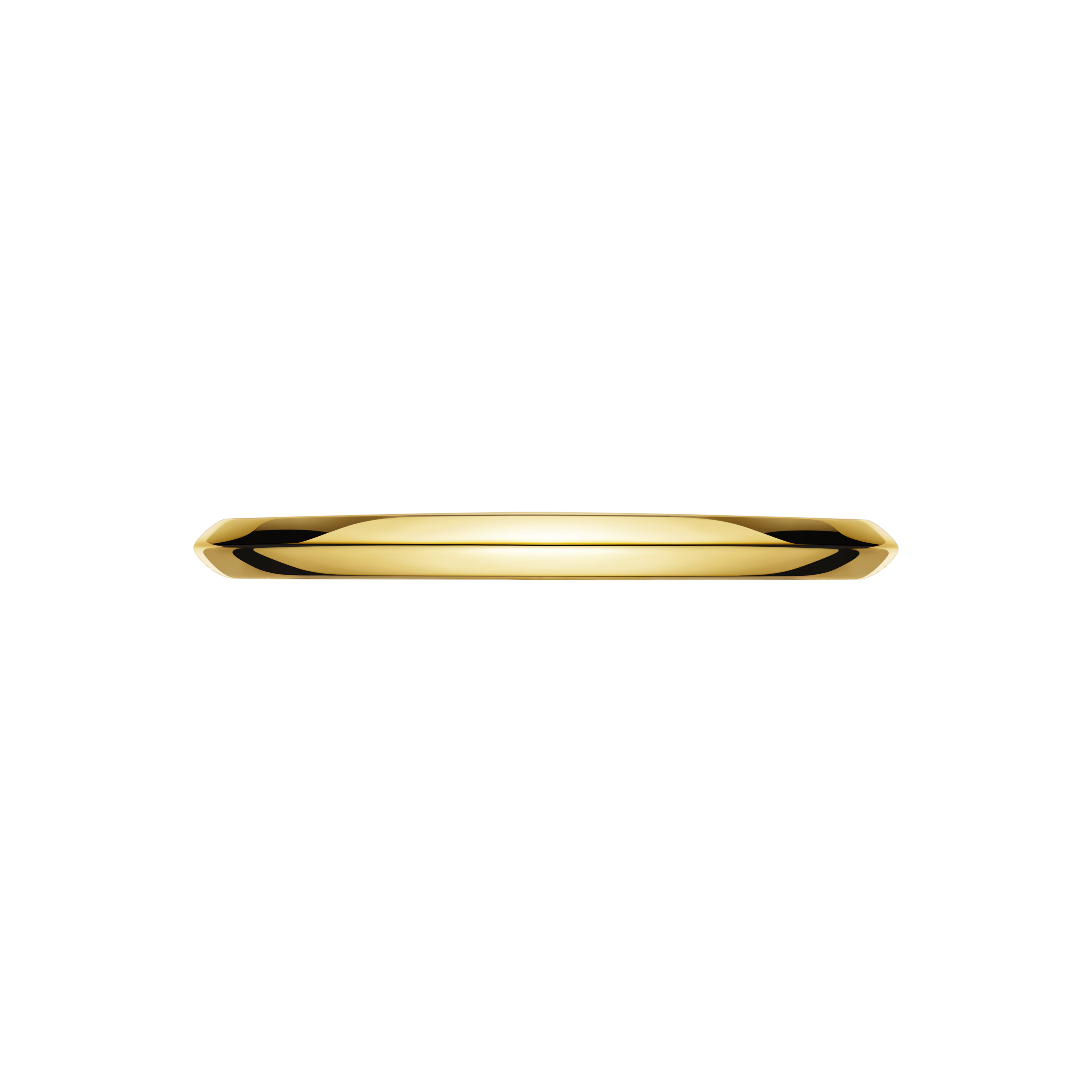 The Ridge Single - Row Ring - 18K Solid Gold - YIN Fine Jewelry - Chinese Modern Gold Jewelry