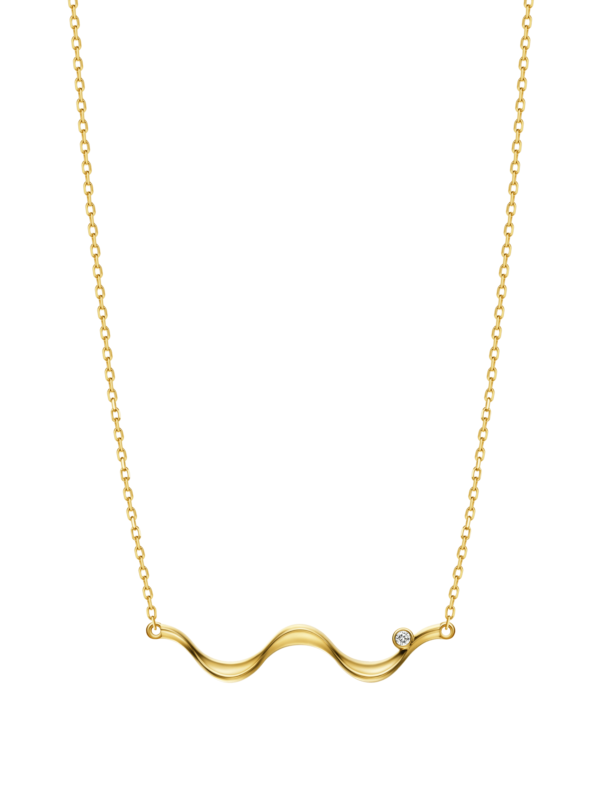 The Ripples Diamond Necklace