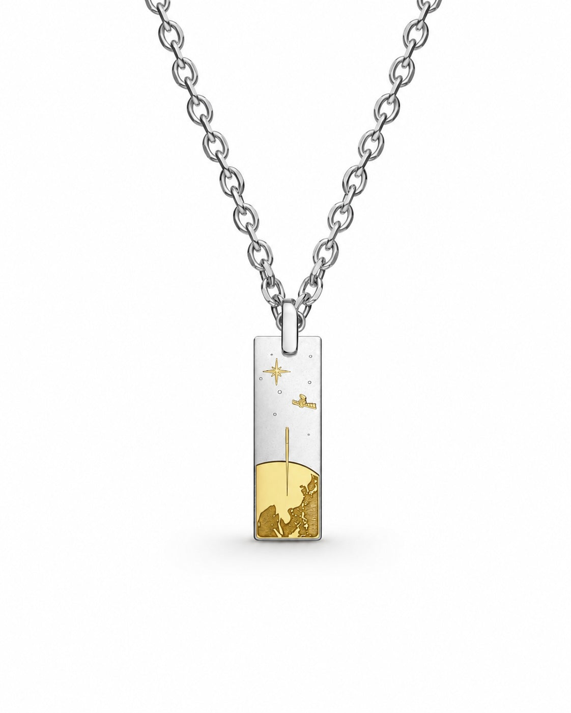 The Rocket Romance - Rocket Fragment Necklace