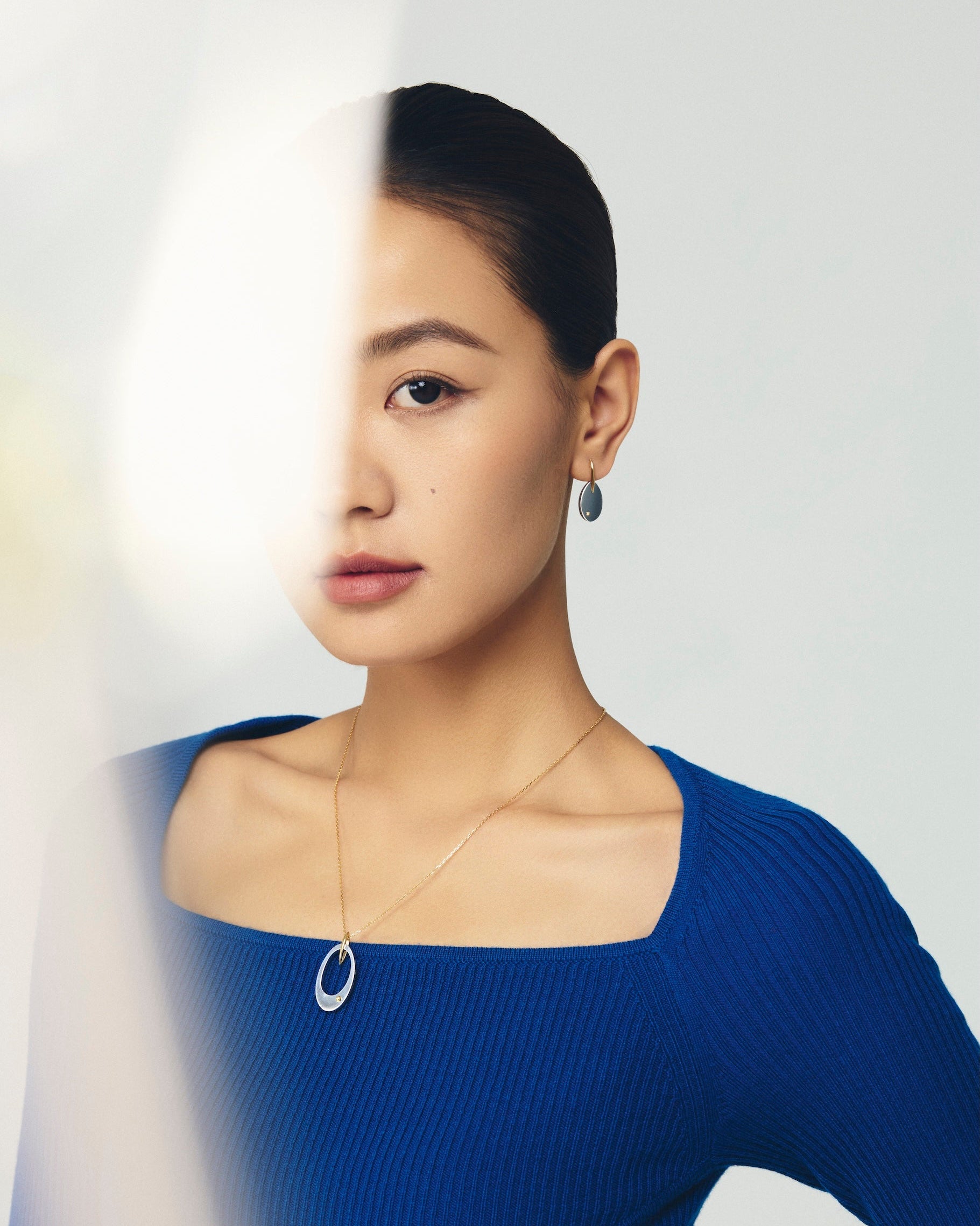 The Rocket Romance - The Pale Blue Dot Earrings