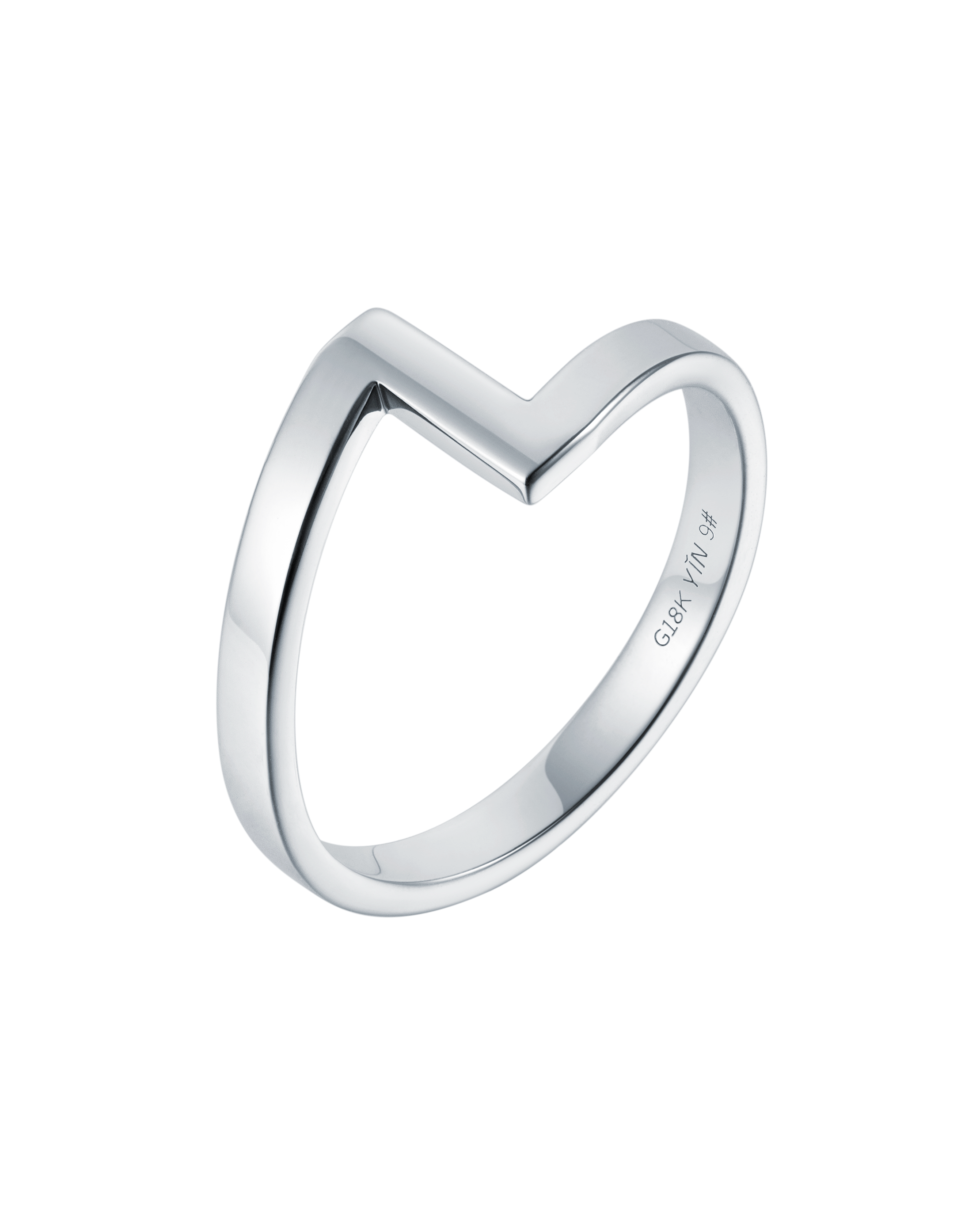 The Taiji Ring - yinyang - 18K Solid Gold - YIN Fine Jewelry - Chinese Modern Gold Jewelry