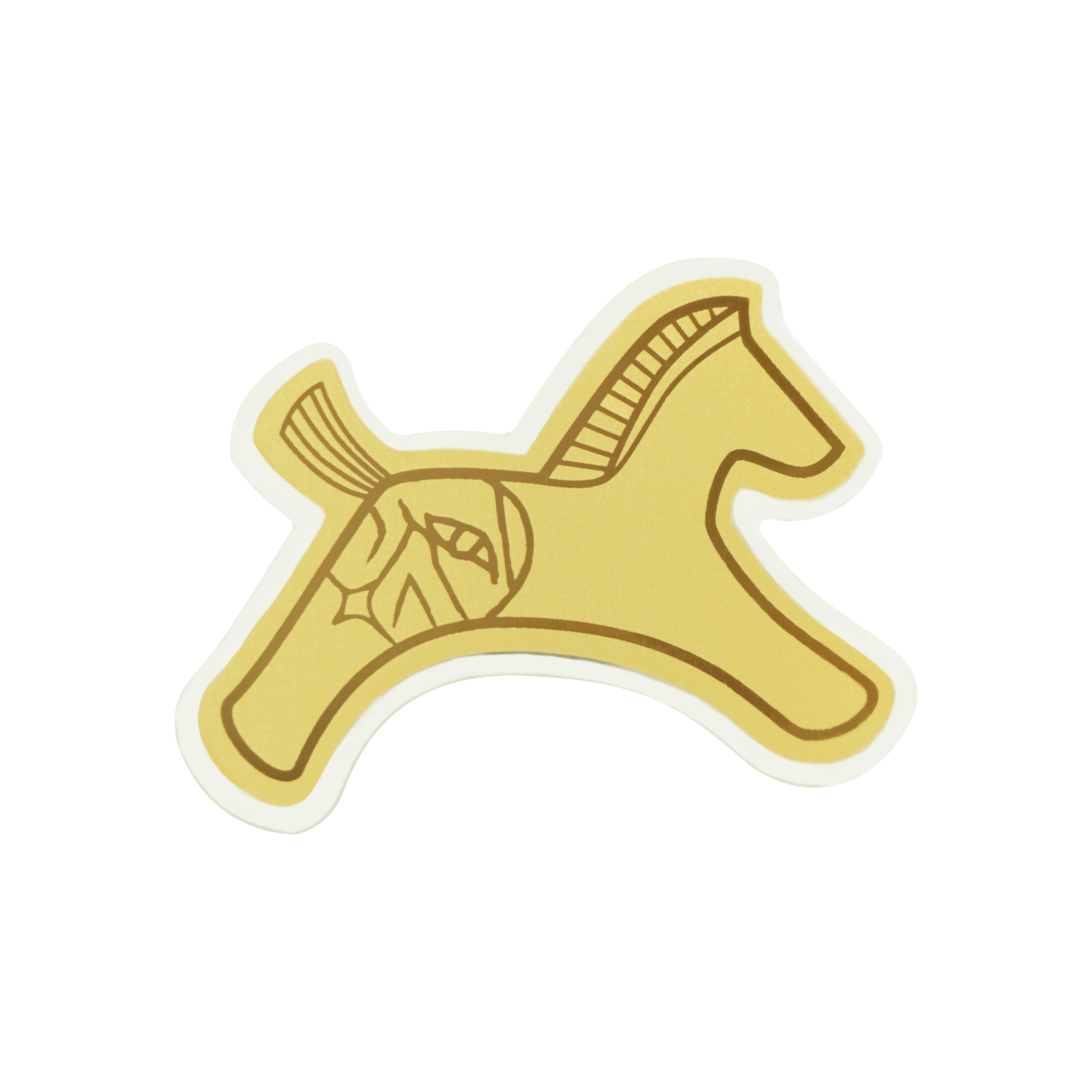 12 Chinese Zodiac - Year of the Horse 24k Gold Amulet