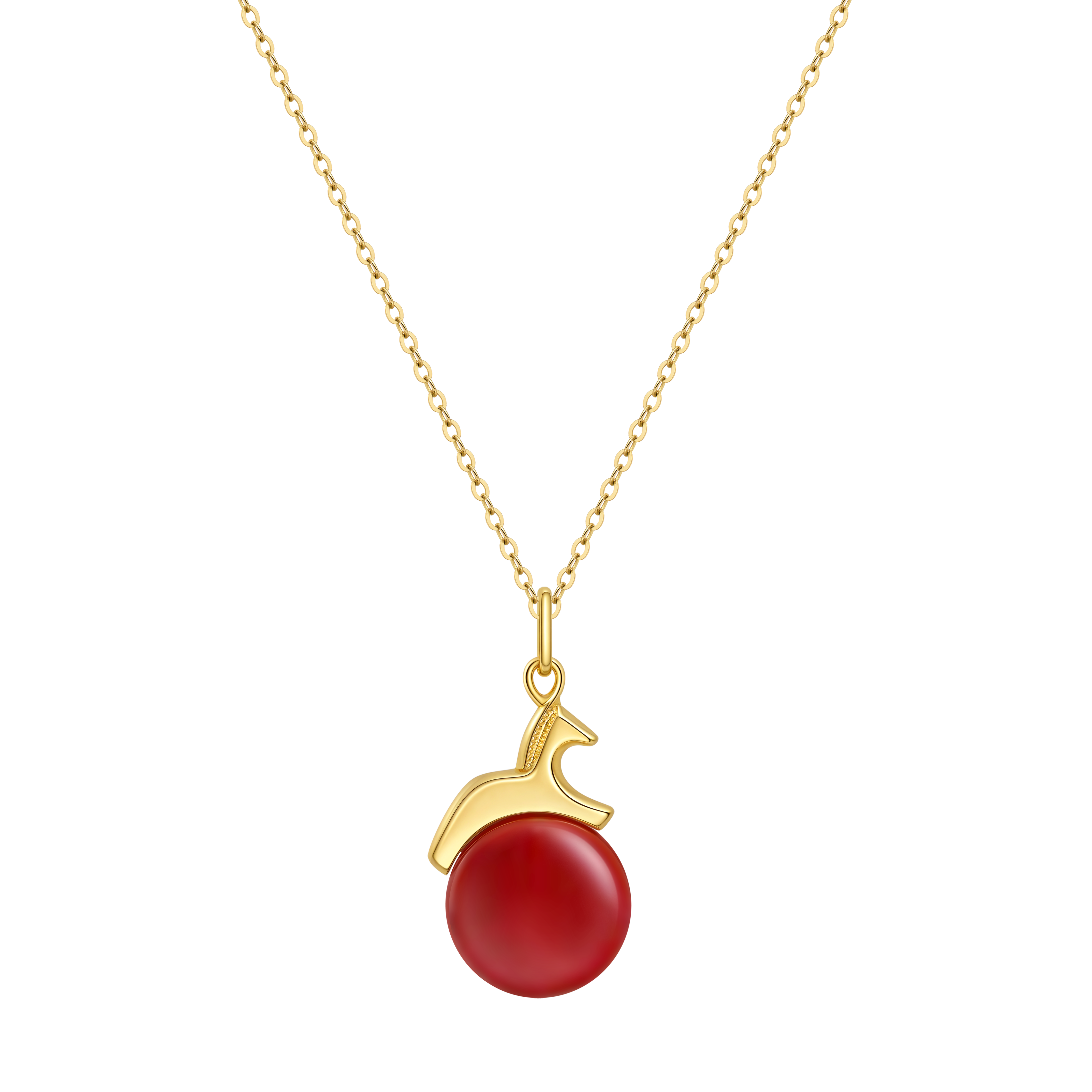 12 Chinese Zodiac - Year of the Horse Necklace