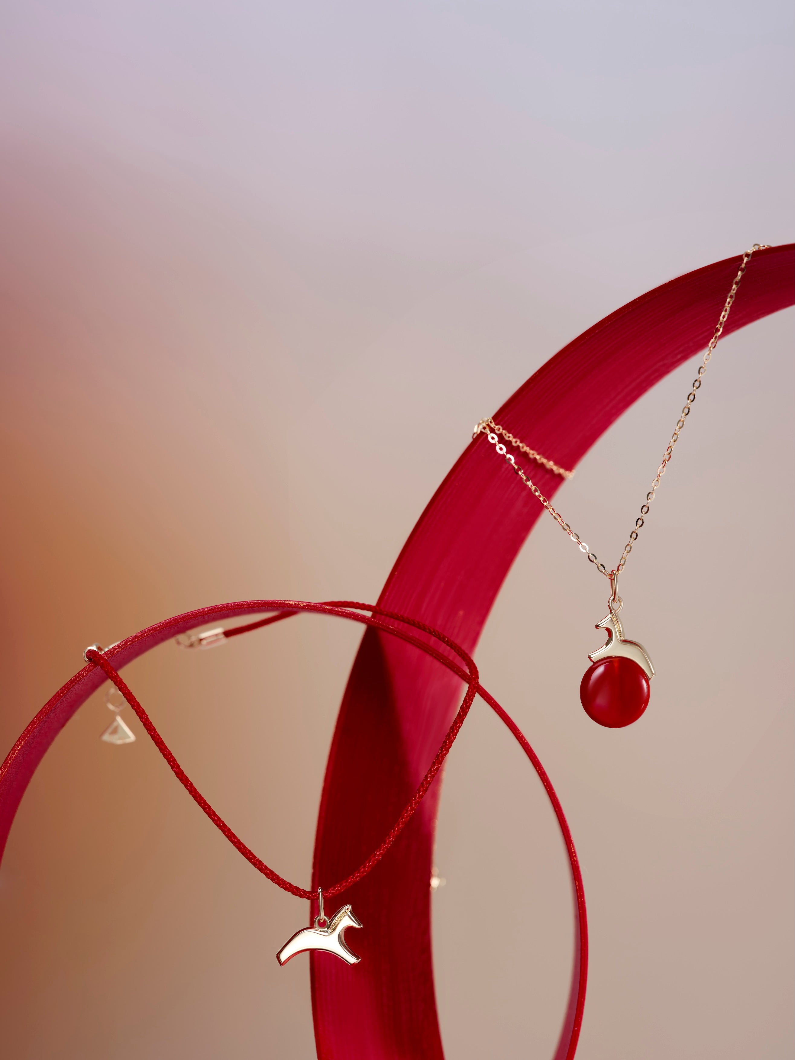 12 Chinese Zodiac - Year of the Horse Necklace