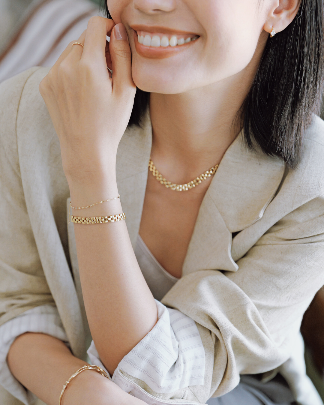 The Essentials Watch Band Chain Bracelet