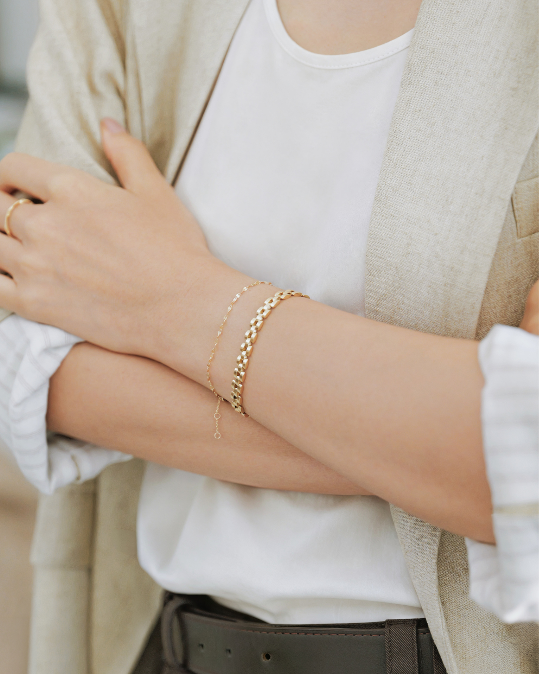 The Essentials Watch Band Chain Bracelet