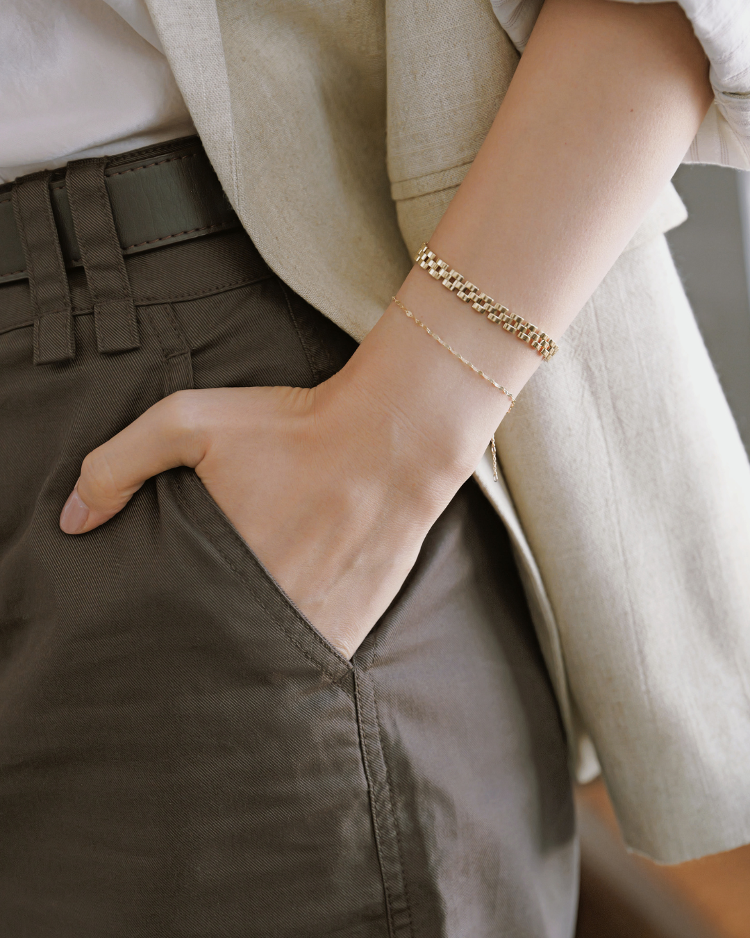 The Essentials Watch Band Chain Bracelet