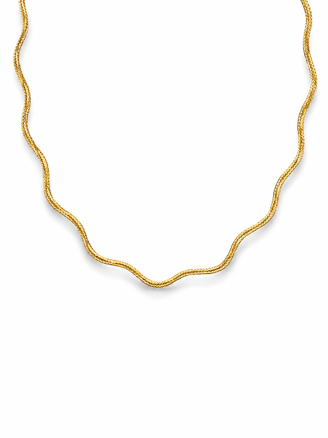The Essentials Floral Braided Necklace