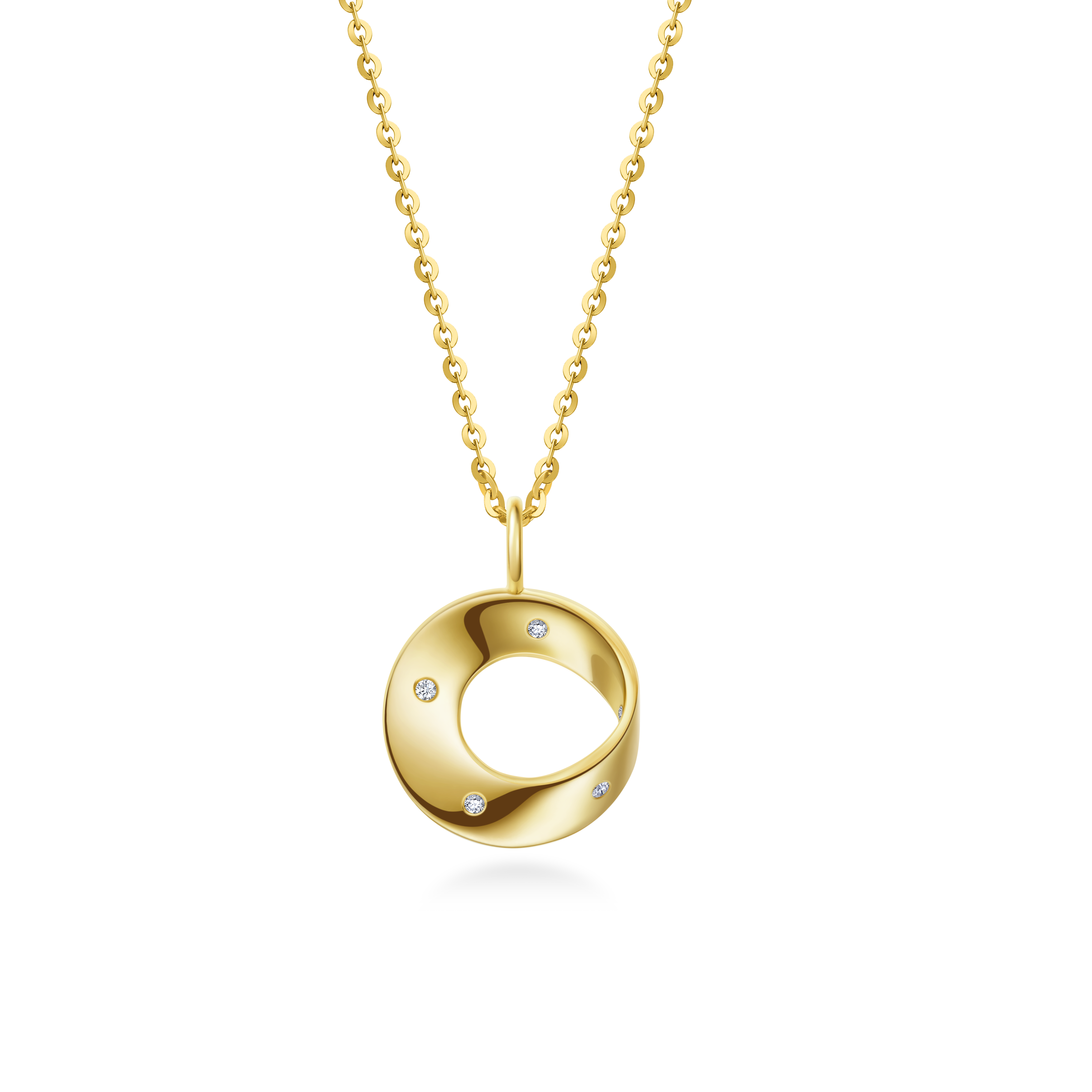 The Möbius Stardust Necklace - Sterling Silver