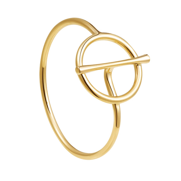The Golden Ratio Ring