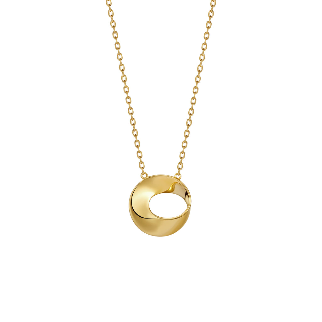 The Mobius Strip Long Necklace – YIN Fine Jewelry