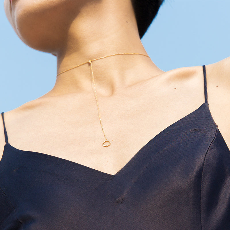 The Mobius Strip Y-Shape Necklace